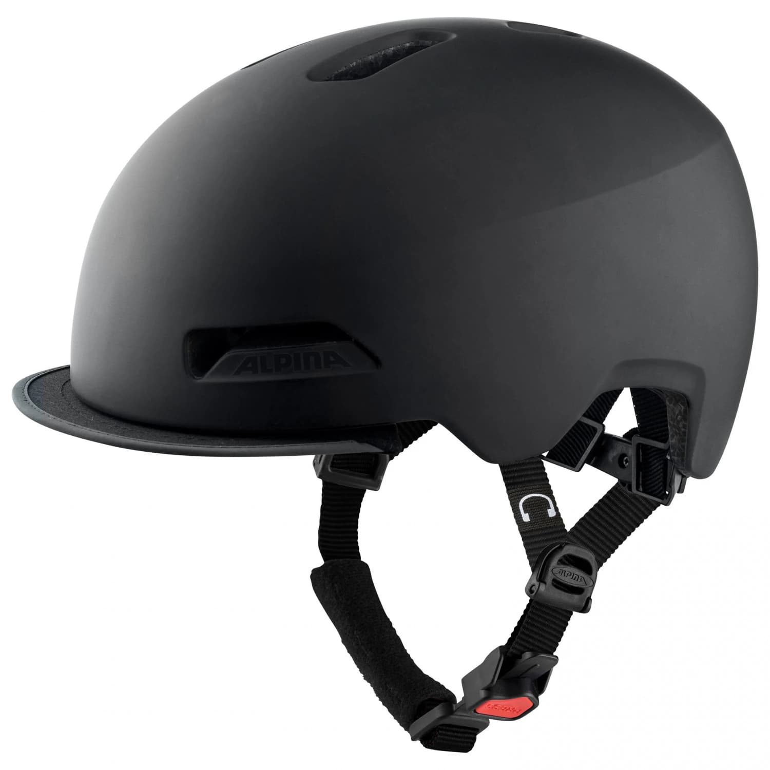 Каска за велосипед Alpina Brooklyn Bike helmet - Black Matt