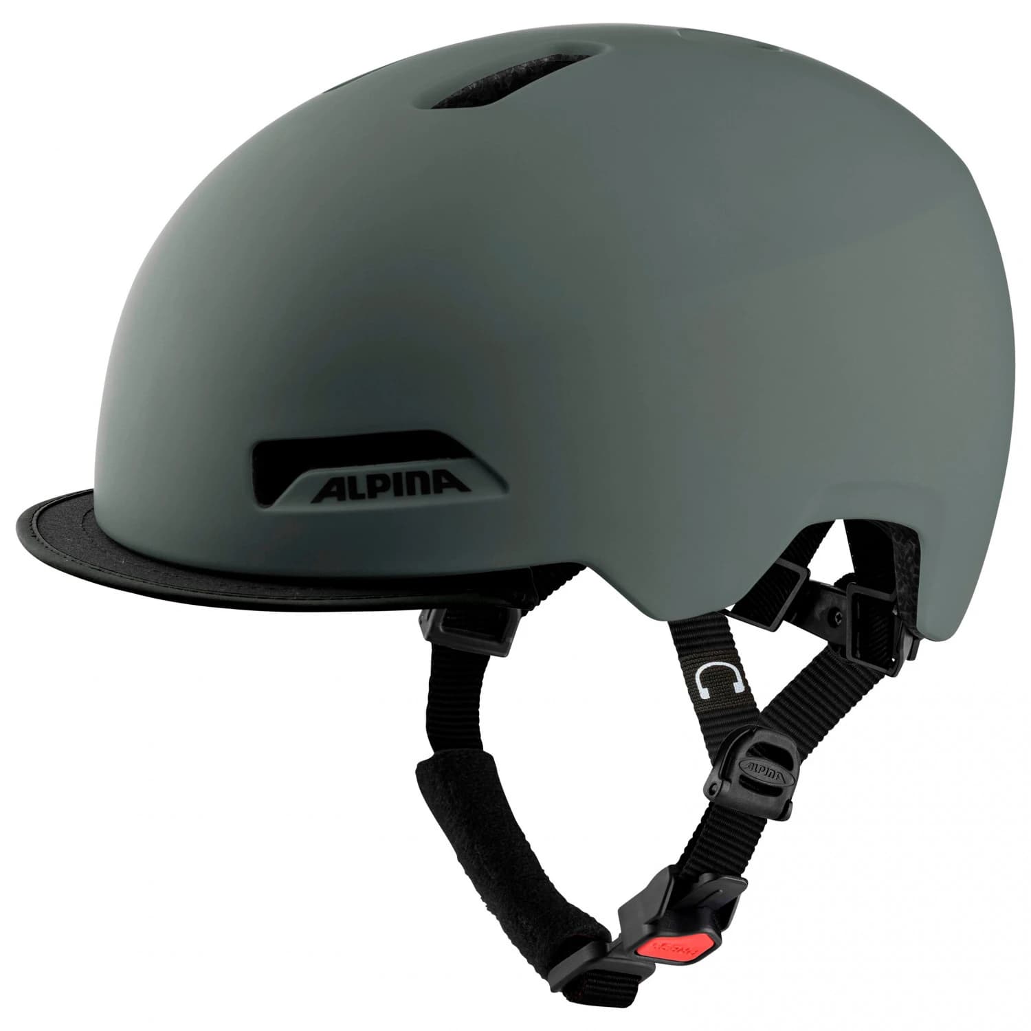 Каска за велосипед Alpina Brooklyn Bike helmet - Coffee / Grey Matt