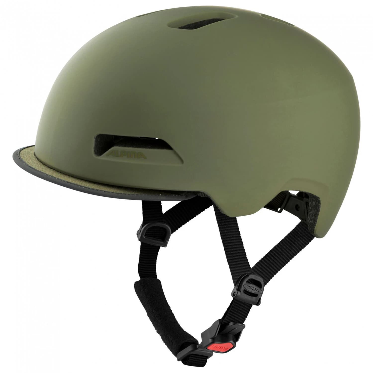 Каска за велосипед Alpina Brooklyn Bike helmet - Olive Matt