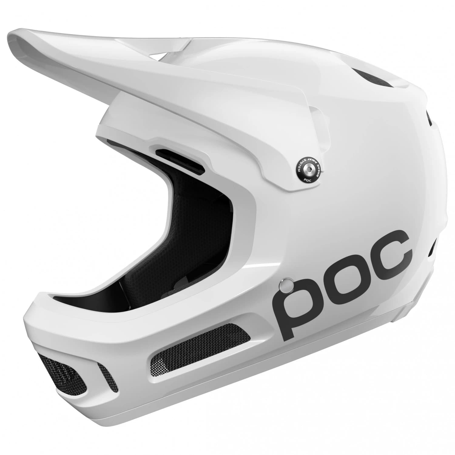 Full Face каска POC Coron Air MIPS Bike helmet - Hydrogen White