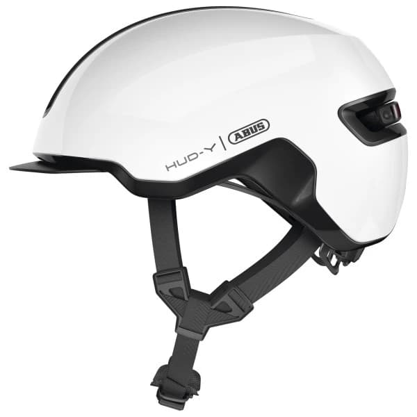 Каска за велосипед Abus Hud-Y Bike helmet - Shiny White