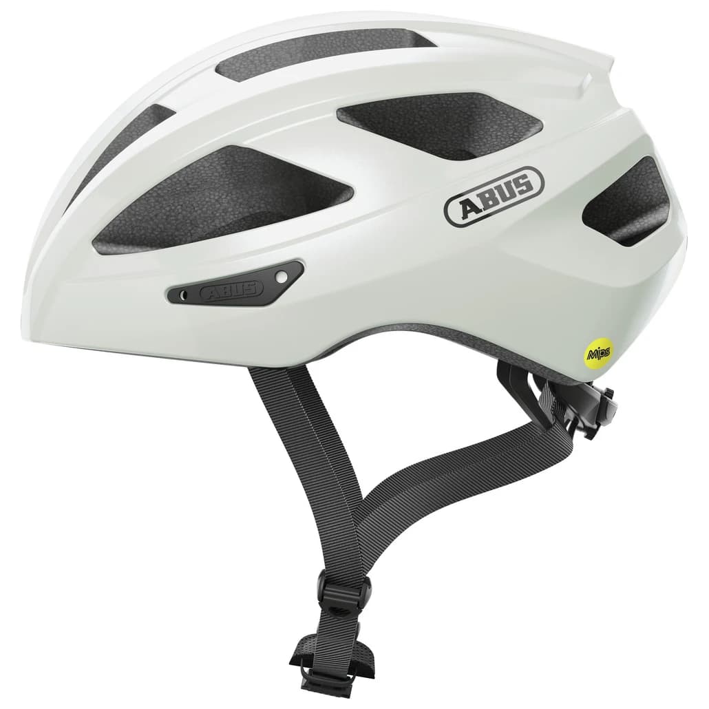 Каска за велосипед ABUS Macator MIPS Bike helmet - Pearl White