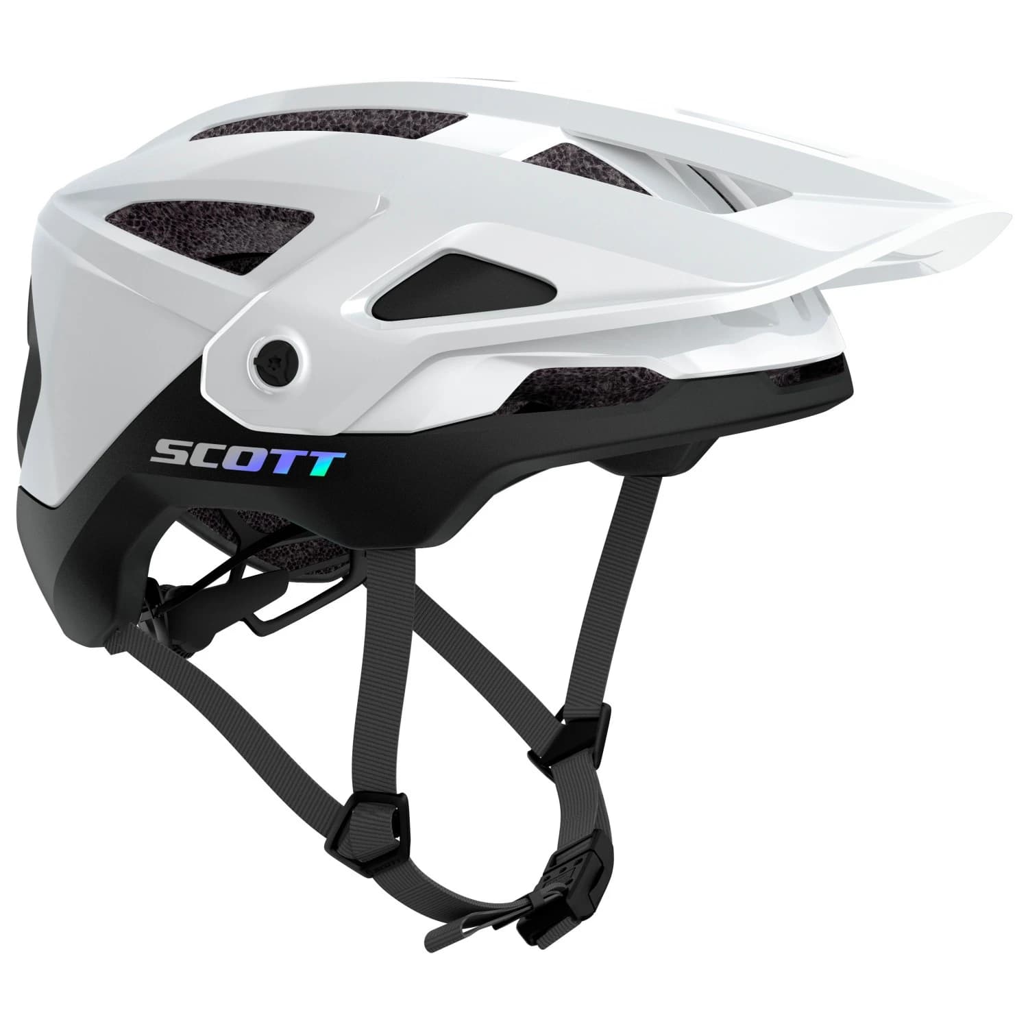 Каска за планинско колоездене Scott Stego Plus Helmet Mips Bike helmet - White Glossy / Black