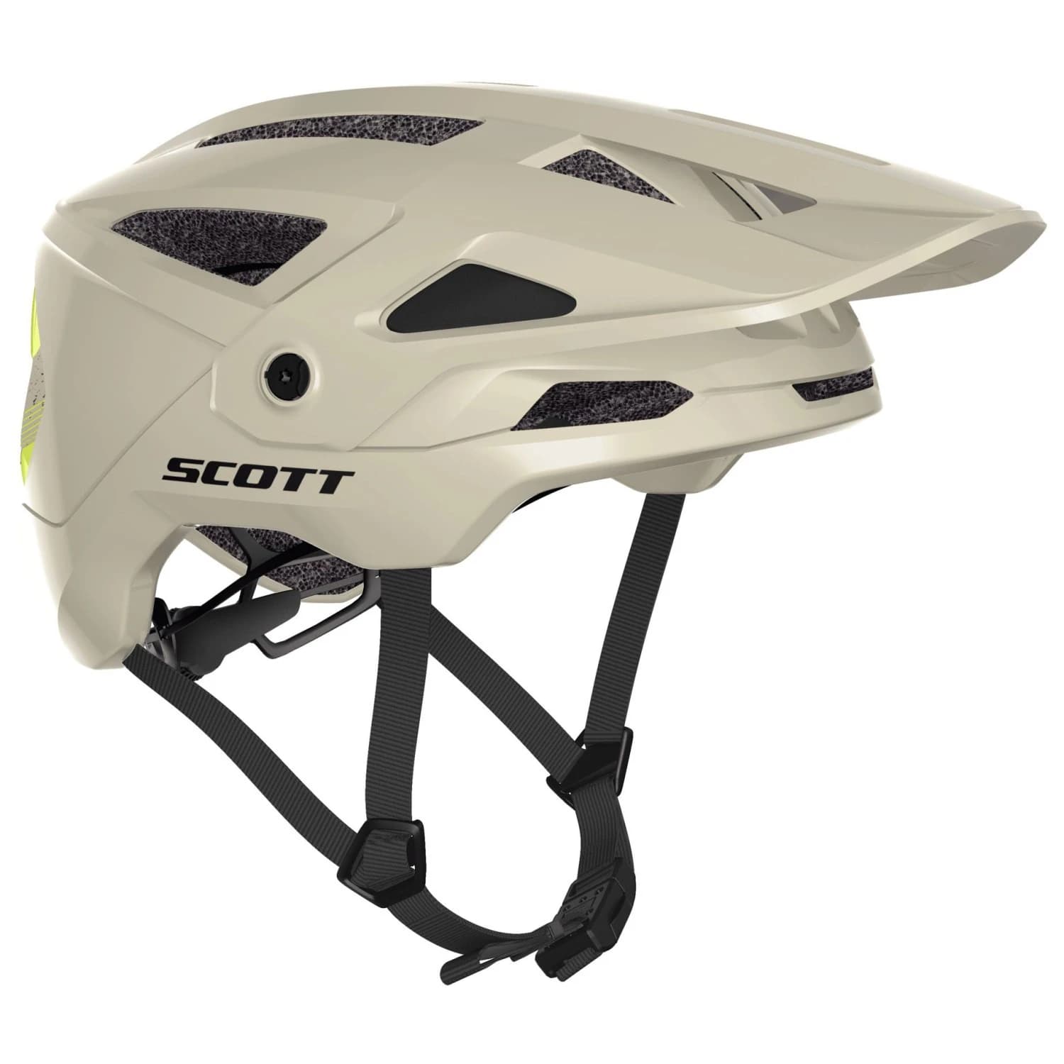 Каска за планинско колоездене Scott Stego Plus Helmet Mips Bike helmet - Beige / Radium Yellow