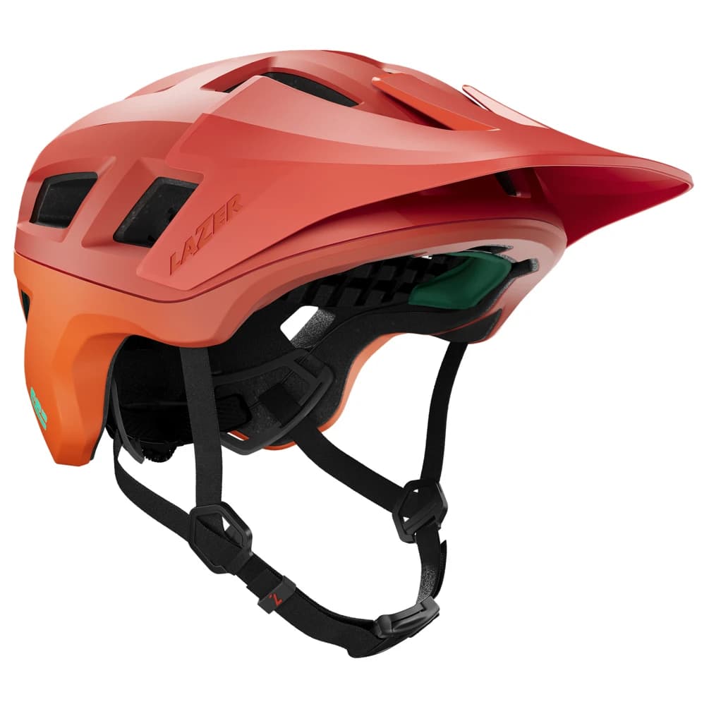 Каска за планинско колоездене Lazer Coyote KinetiCore Bike helmet - Matte Rust Orange
