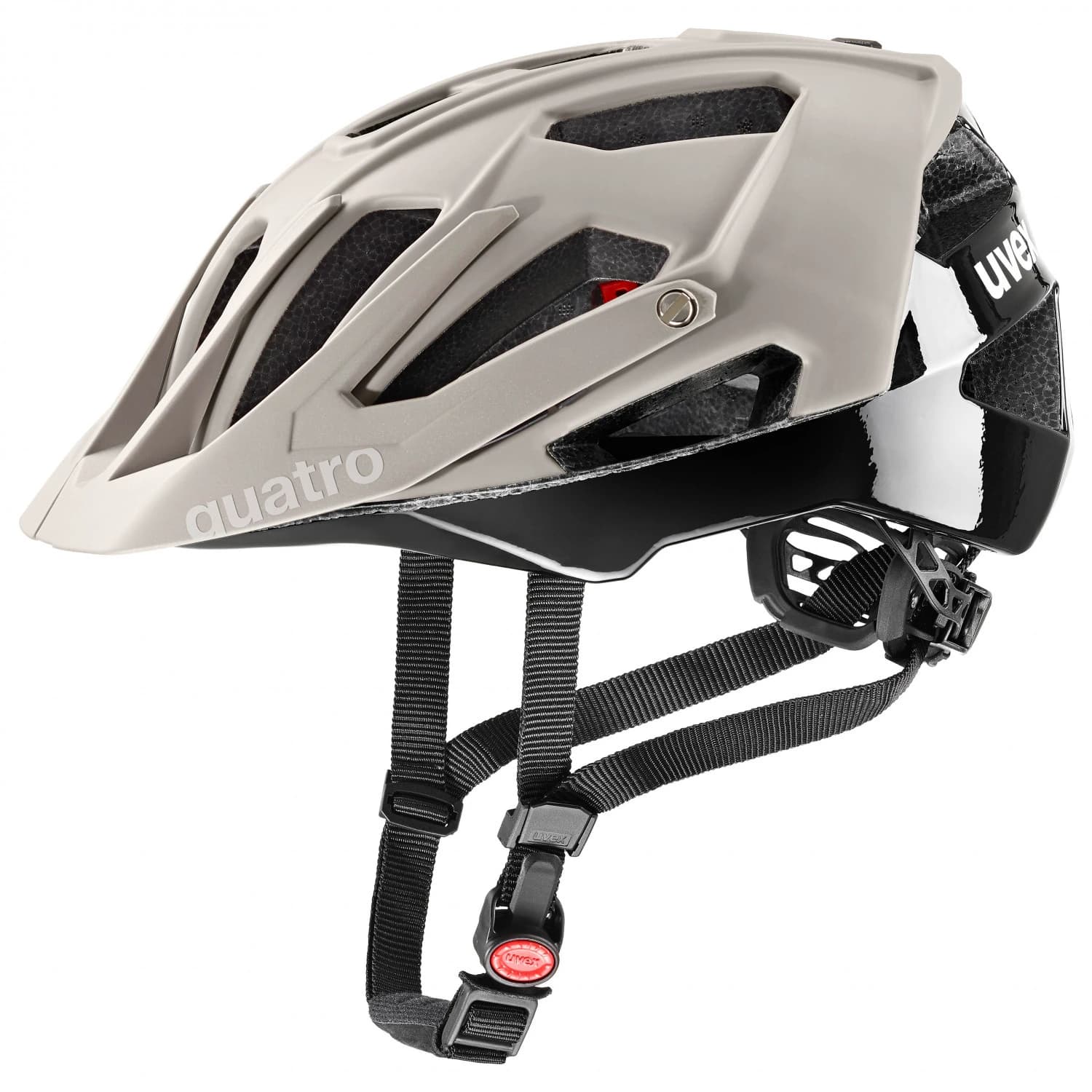 Каска за планинско колоездене Uvex Quatro CC Bike helmet - Oak Brown / Black Matt