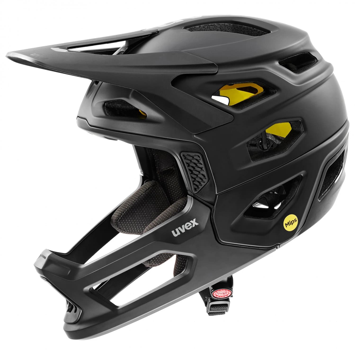 Full Face каска Uvex Revolt MIPS Bike helmet - All Black Matt