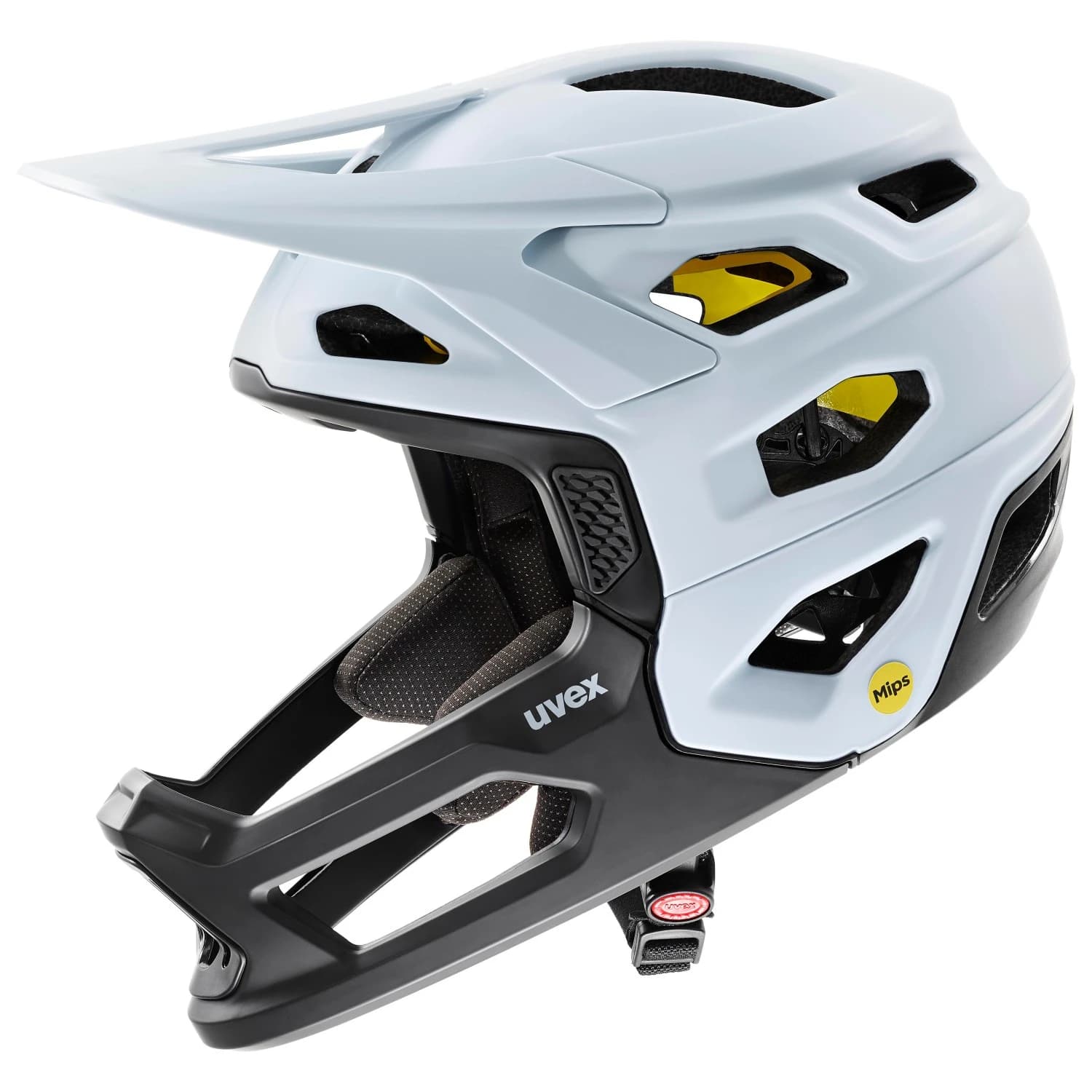 Full Face каска Uvex Revolt MIPS Bike helmet - Cloud / Black Matt