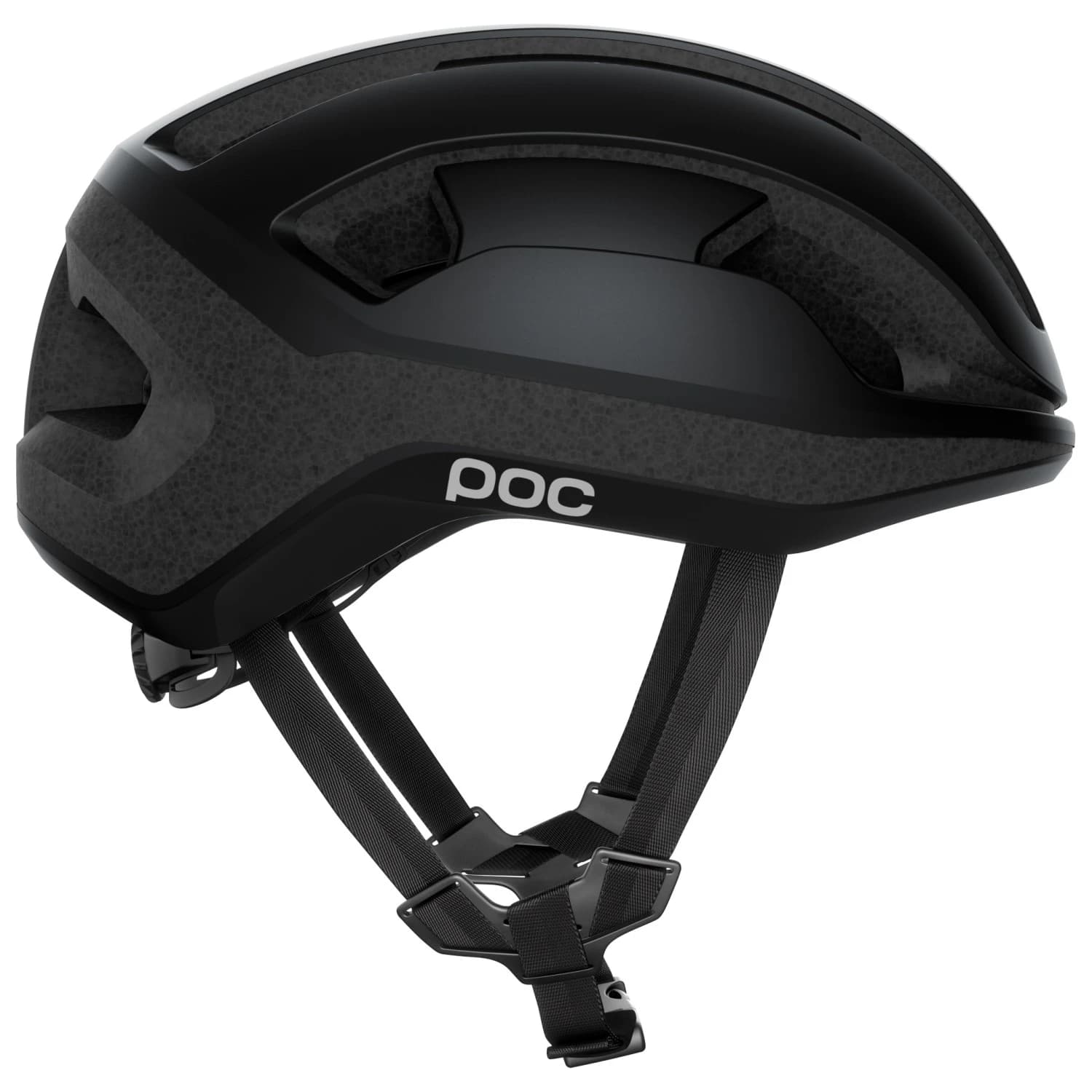 Каска за шосейно колоездене POC Omne Lite Bike helmet - Uranium Black Matt
