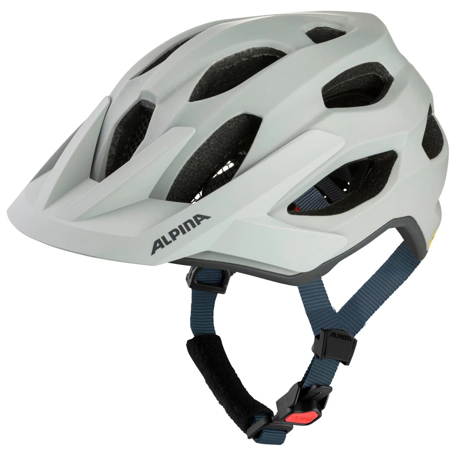 Каска за планинско колоездене Alpina Apax MIPS Bike helmet - Smoke / Grey Matt