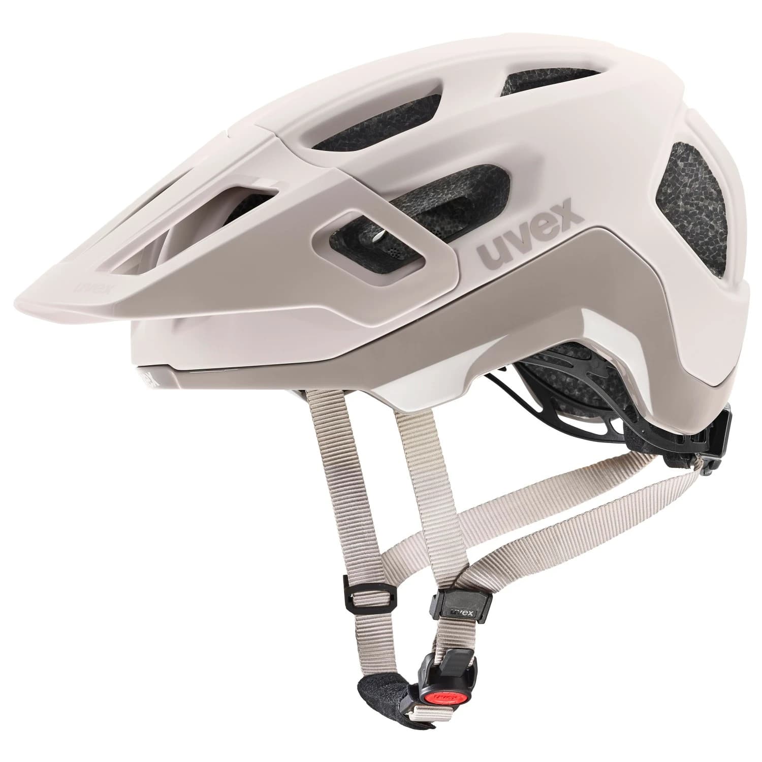 Каска за планинско колоездене Uvex React Bike helmet - Warm Grey Matt