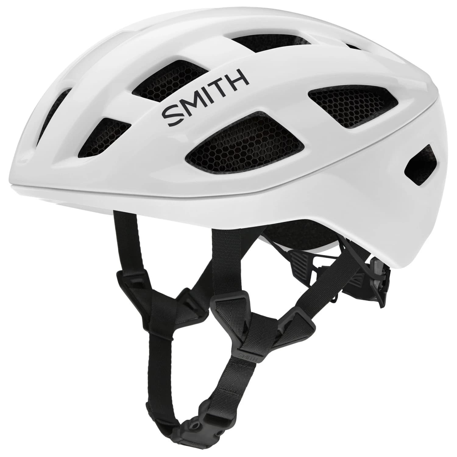 Каска за шосейно колоездене Smith Triad MIPS Bike helmet - White / Matte White
