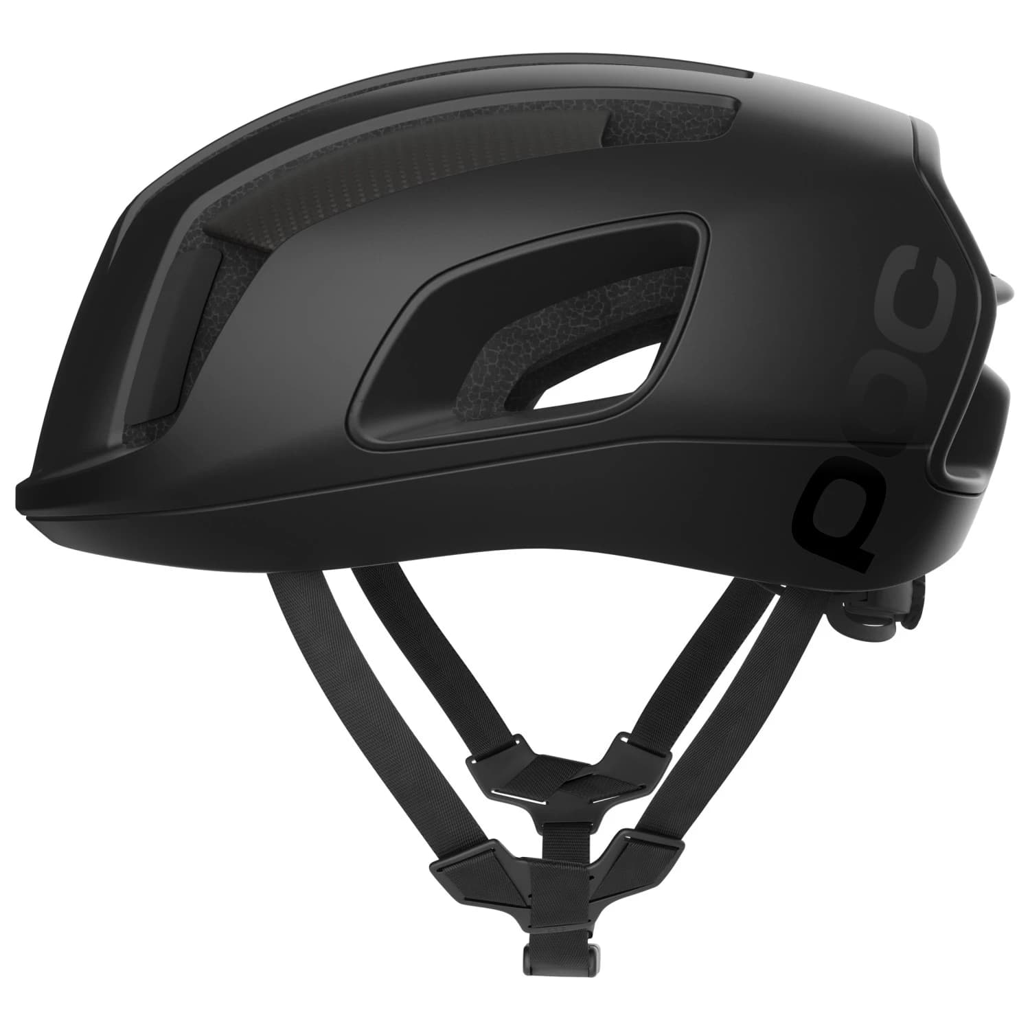 Каска за шосейно колоездене POC Cytal Carbon Bike helmet - Uranium Black Matt