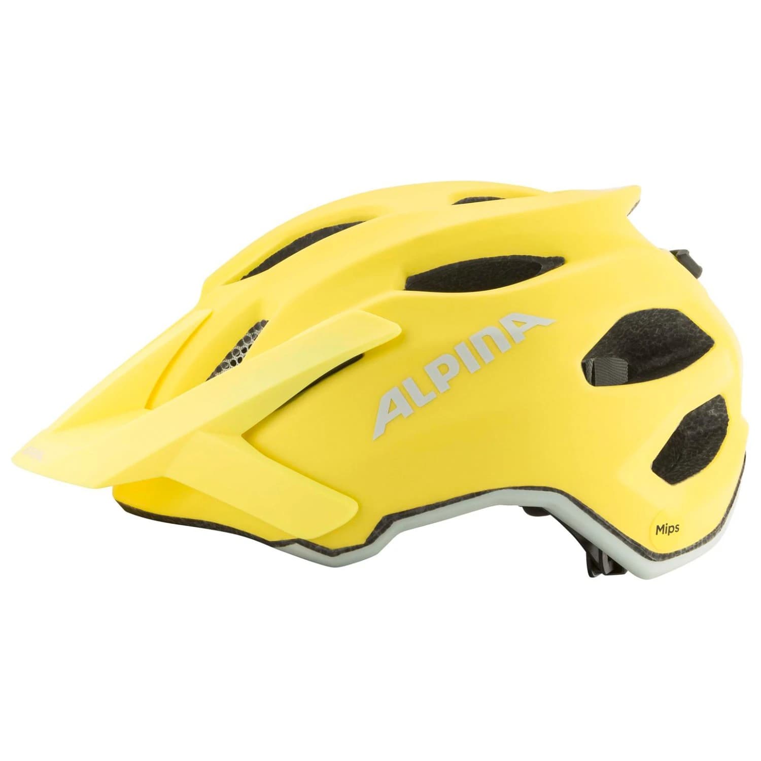 Детска каска за планинско колоездене Alpina Kid's Apax Mips Bike helmet - Lemon Yellow Matt
