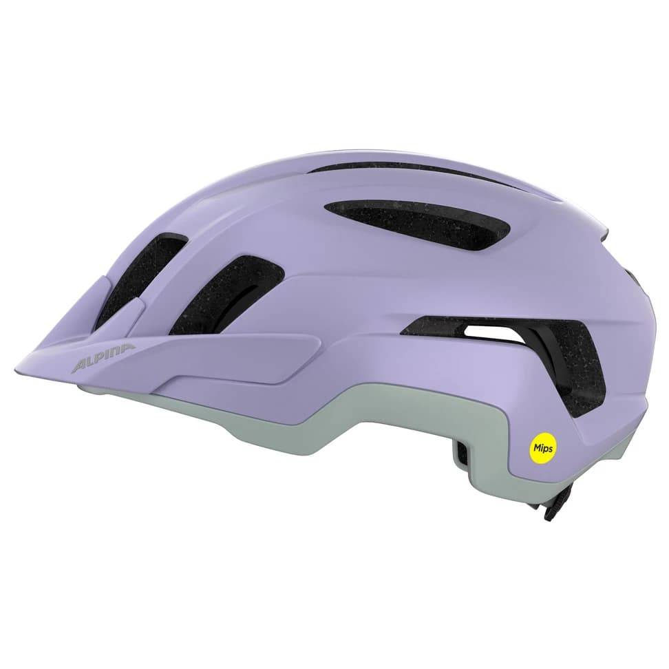 Каска за велосипед Alpina Paranus Mips Bike helmet - Lilac / Grey Matt