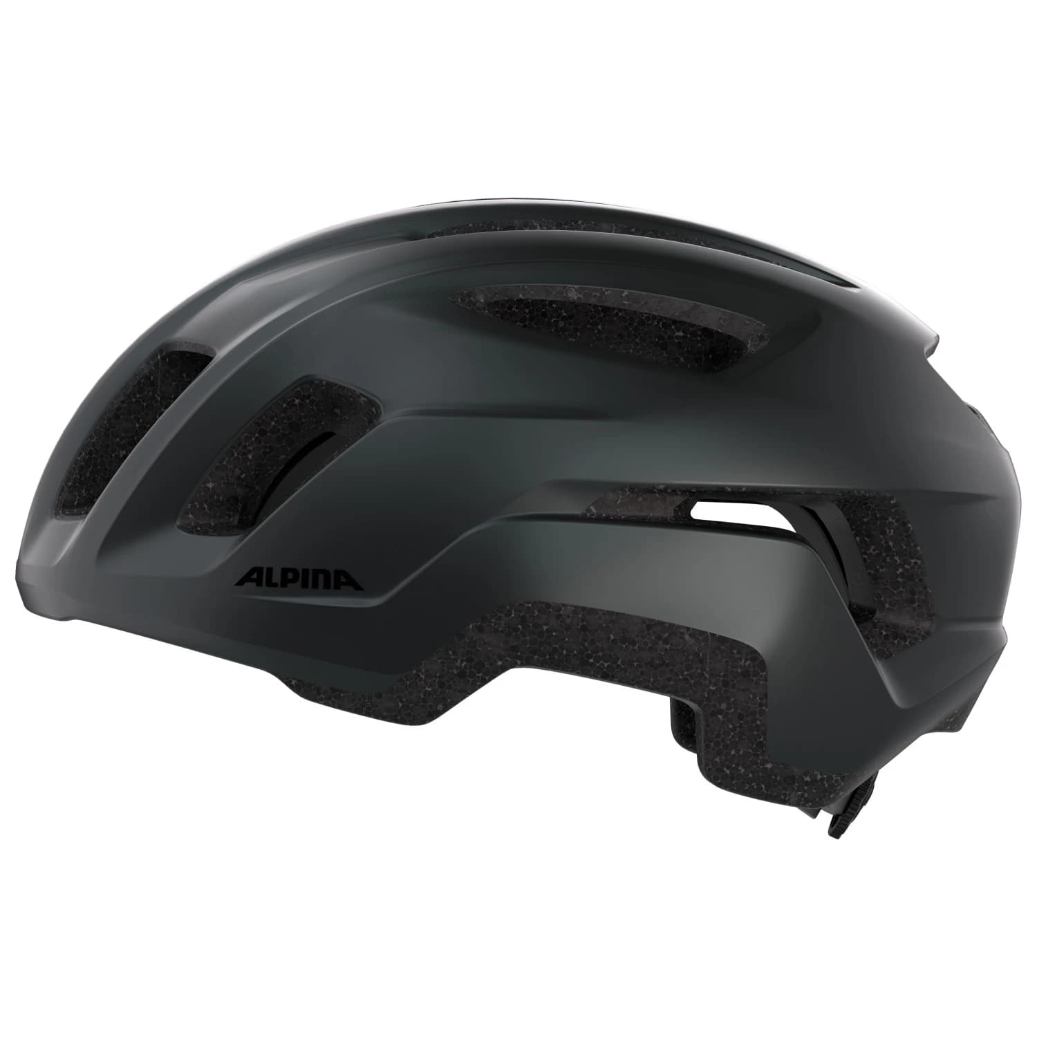 Каска за велосипед Alpina Paranus Urban Bike helmet - Black Matt