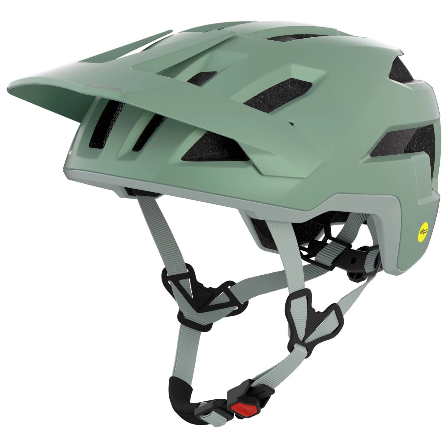 Каска за планинско колоездене Alpina Taunus Mips Bike helmet - Willow Green Matt