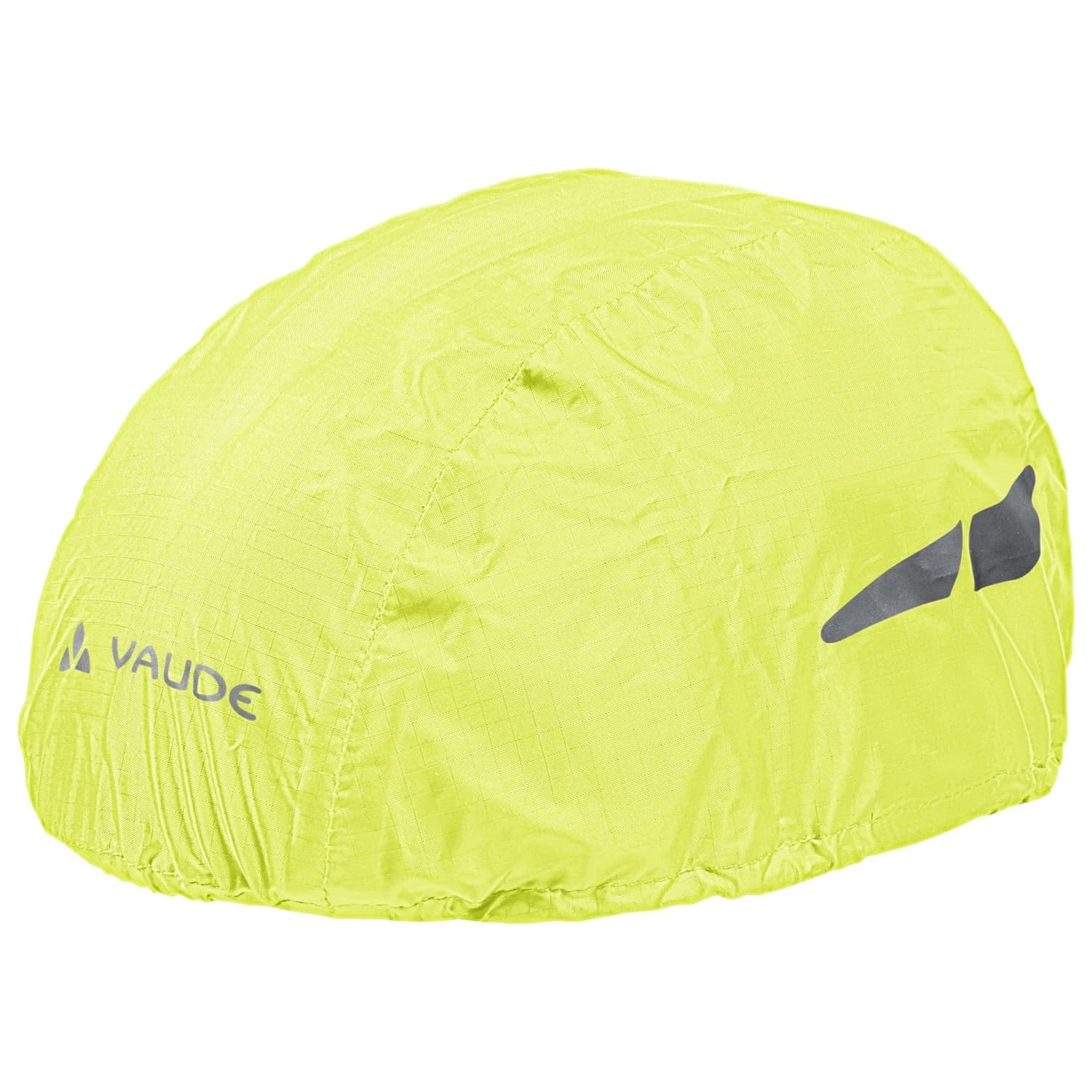 Детски аксесоар за велосипеден каска Vaude Kid's Helmet Raincover II Rain cover - Neon Yellow