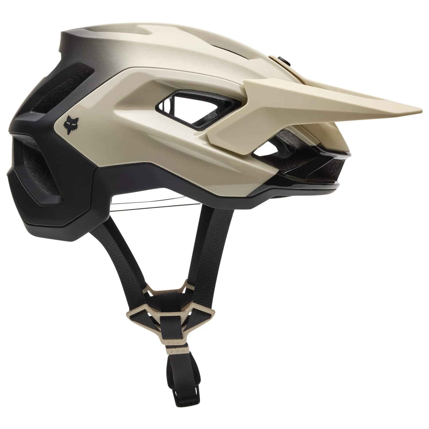 Каска за планинско колоездене Fox racing Speedframe Pro Backfade Bike helmet - Cream