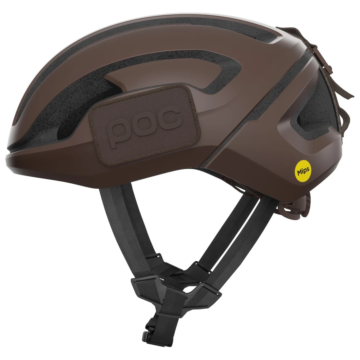 Каска за шосейно колоездене Poc Omne Ultra Mips Bike helmet - Bronzite Brown Matt
