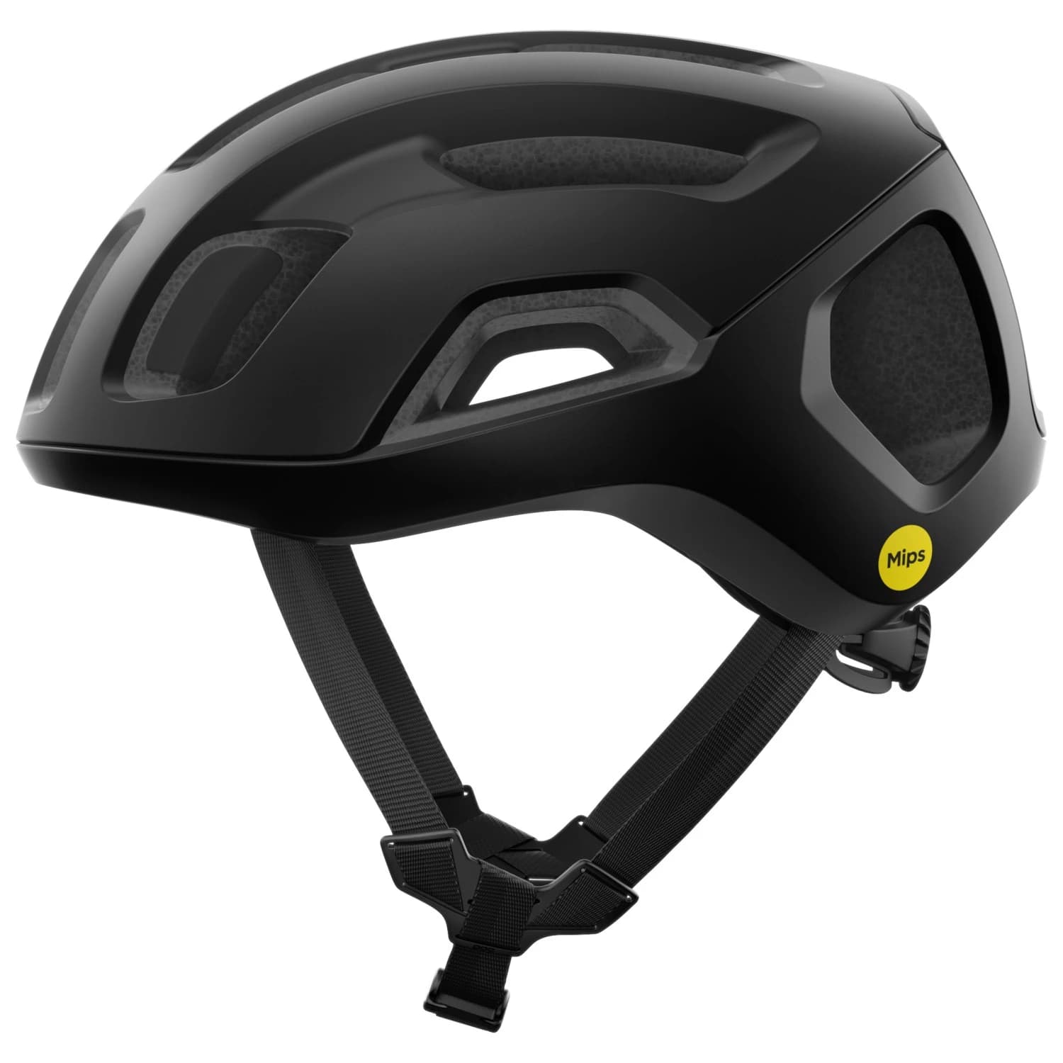 Каска за шосейно колоездене POC Ventral Air Mips Bike helmet - Uranium Black Matt