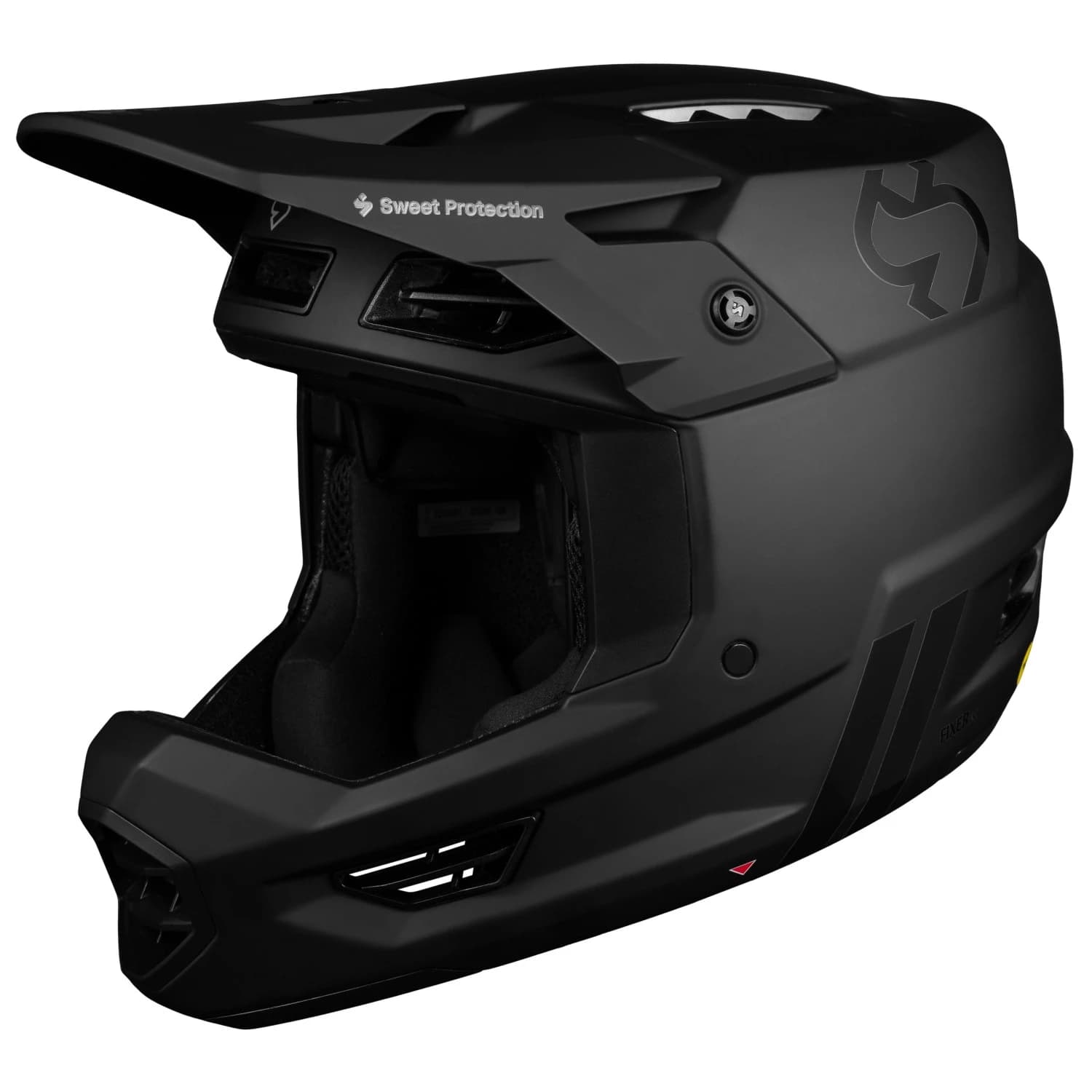 Full Face каска Sweet protection Fixer Composite 2Vi Mips Helmet Bike helmet - Matte Black