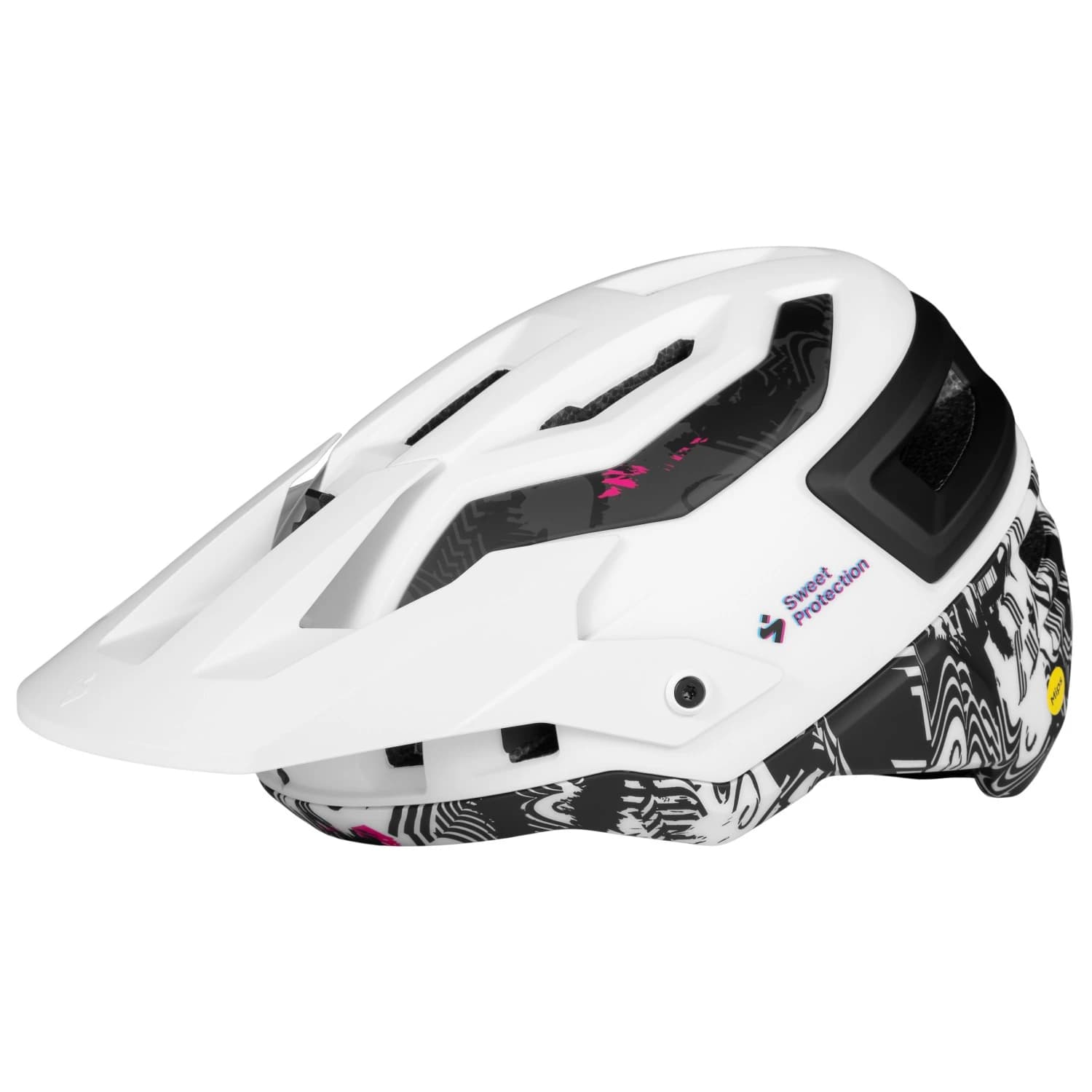 Мъжка каска за планинско колоездене Sweet protection Bushwhacker 2Vi MIPS Block Party Helmet Bike helmet - Block Party