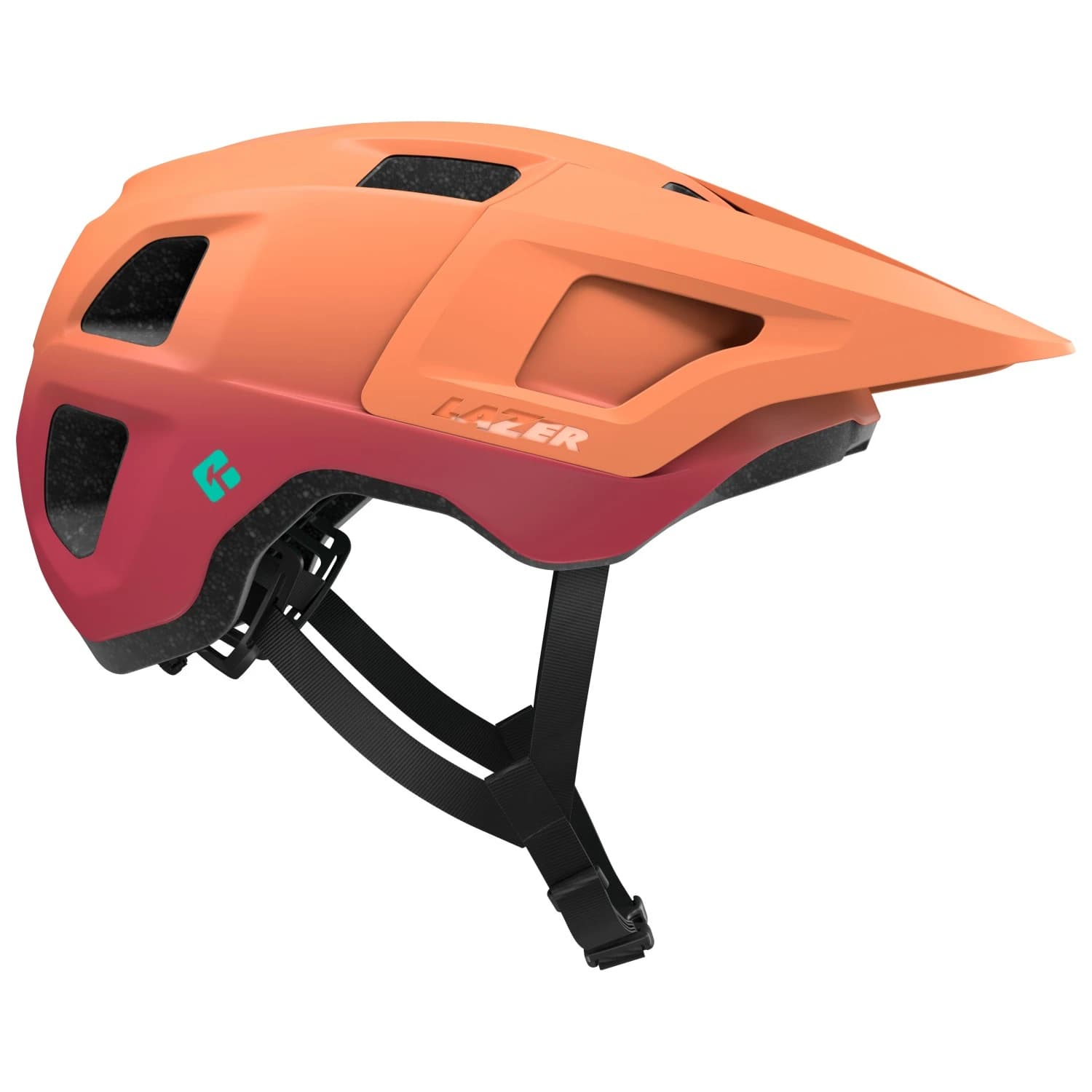 Каска за планинско колоездене Lazer Finch KinetiCore Bike helmet - Matte Sedona Red