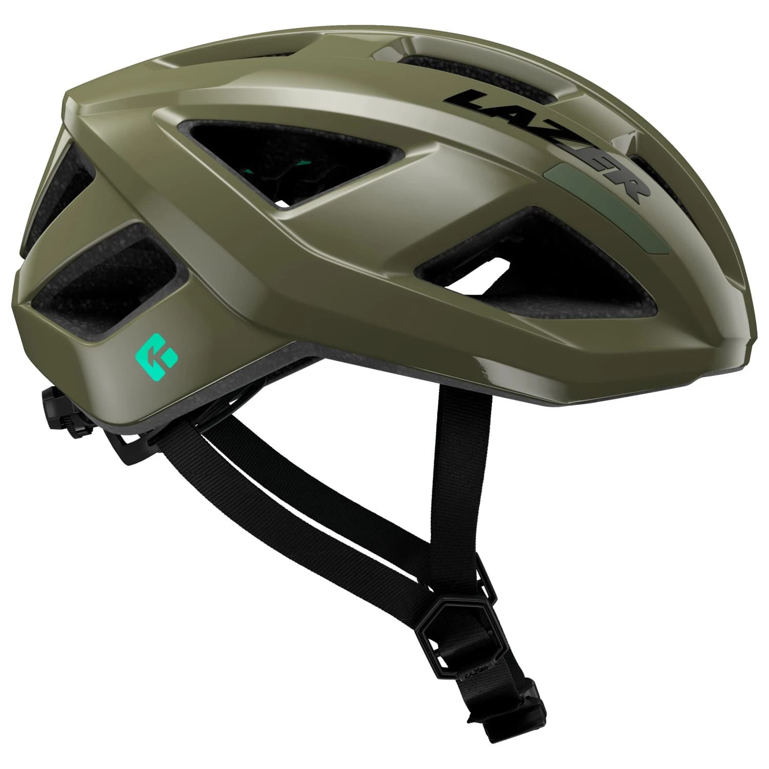 Каска за шосейно колоездене Lazer Tonic KinetiCore Bike helmet - Pine Green