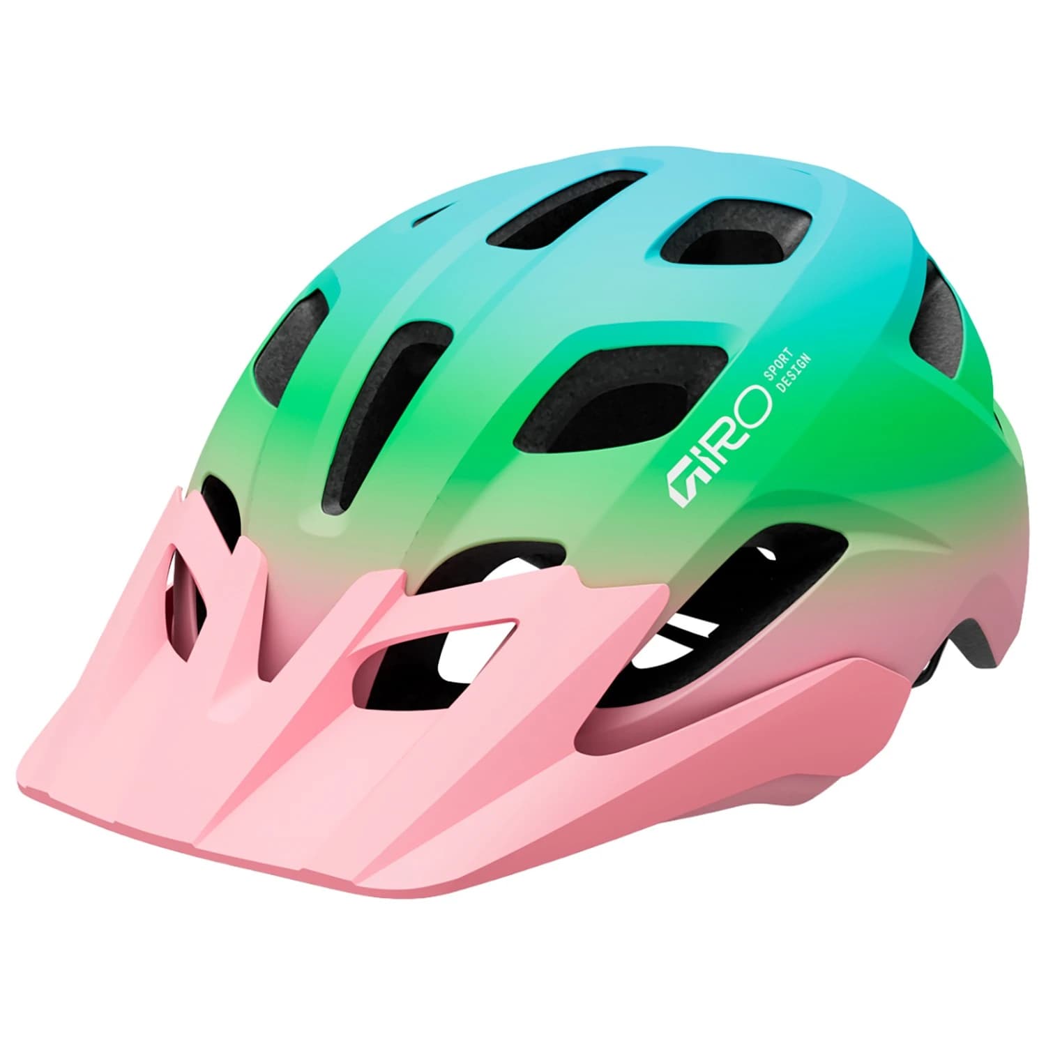 Детска каска за велосипед Giro Kid's Tremor Mips Bike helmet - Matte Pink / Green