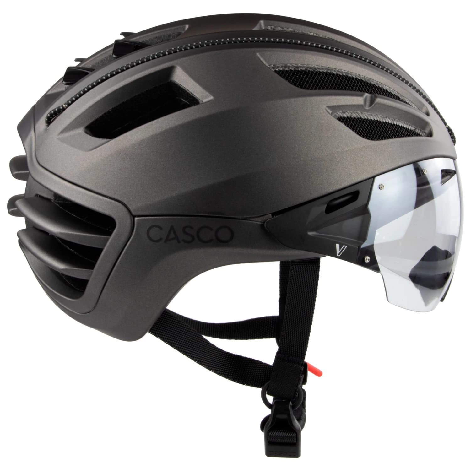 Каска за шосейно колоездене CASCO Speedairo Bike helmet - Dunkelgrau