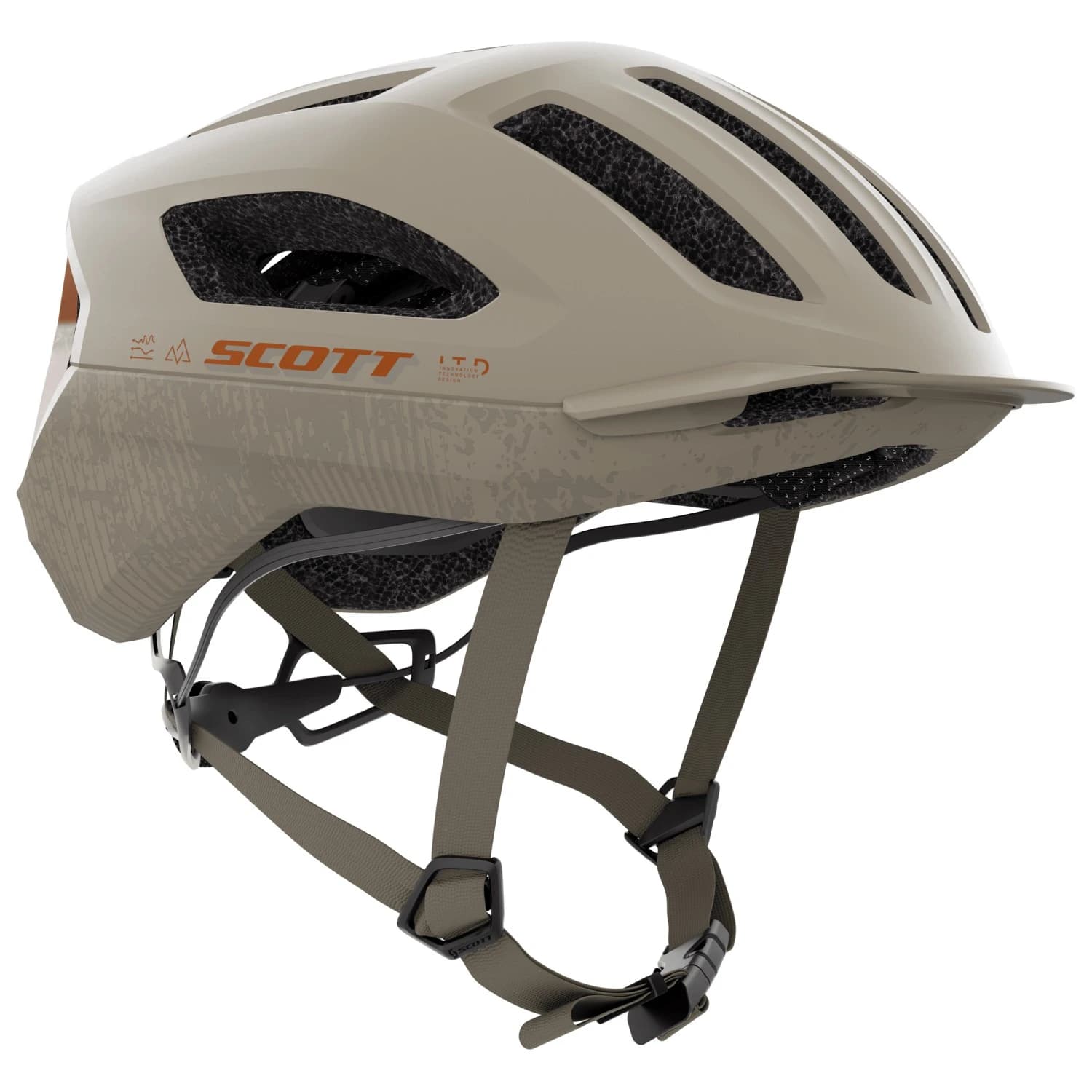 Каска за шосейно колоездене Scott Helmet Sierra Mips (CE) Bike helmet - Mojave Beige