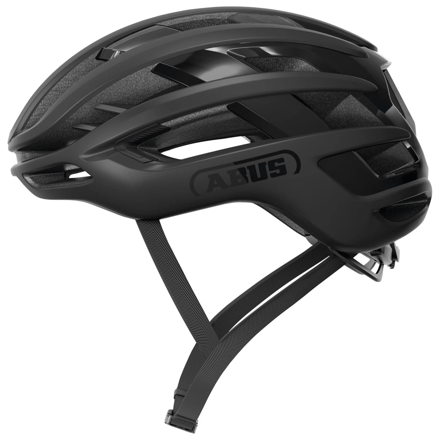 Каска за шосейно колоездене Abus Airbreaker 2.0 Bike helmet - Velvet Black