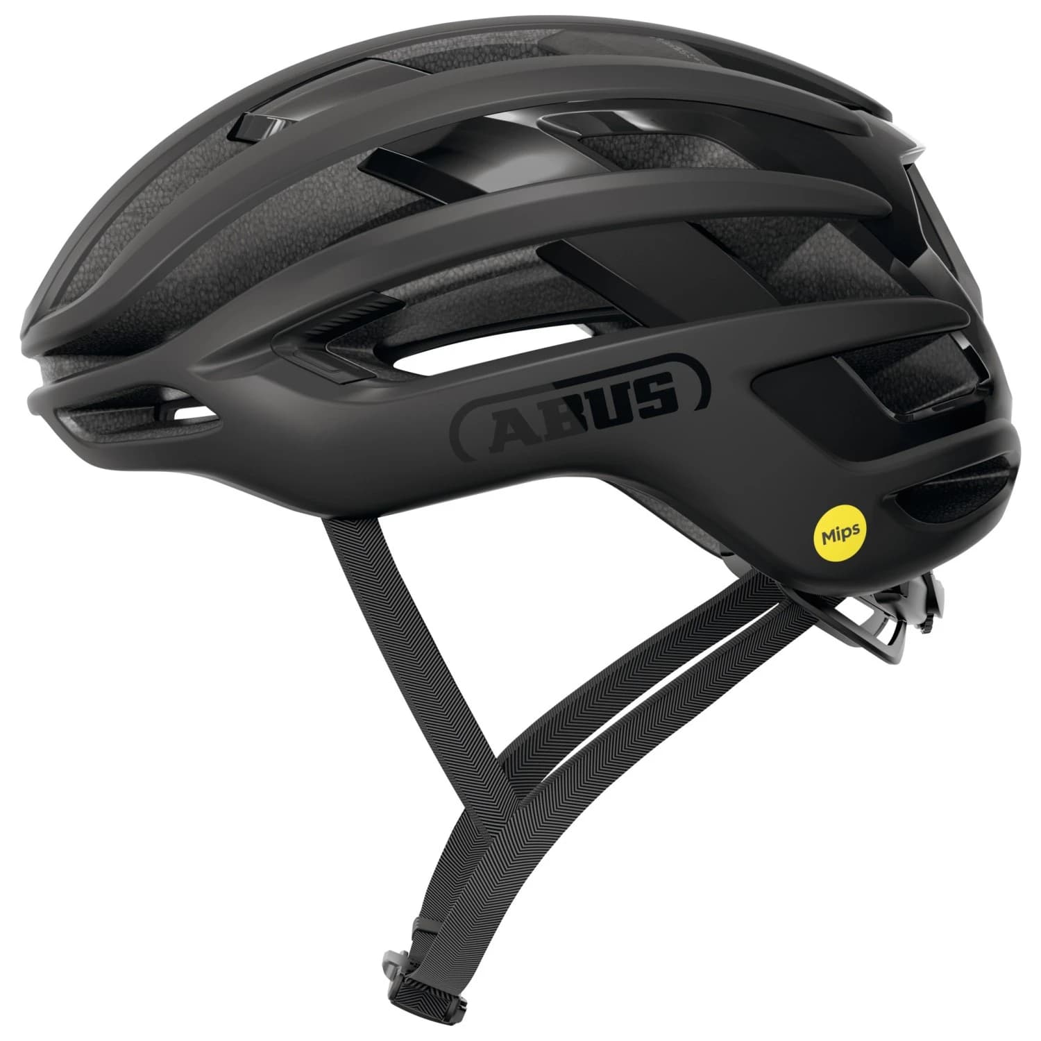 Каска за шосейно колоездене ABUS Airbreaker 2.0 Mips Bike helmet - Velvet Black