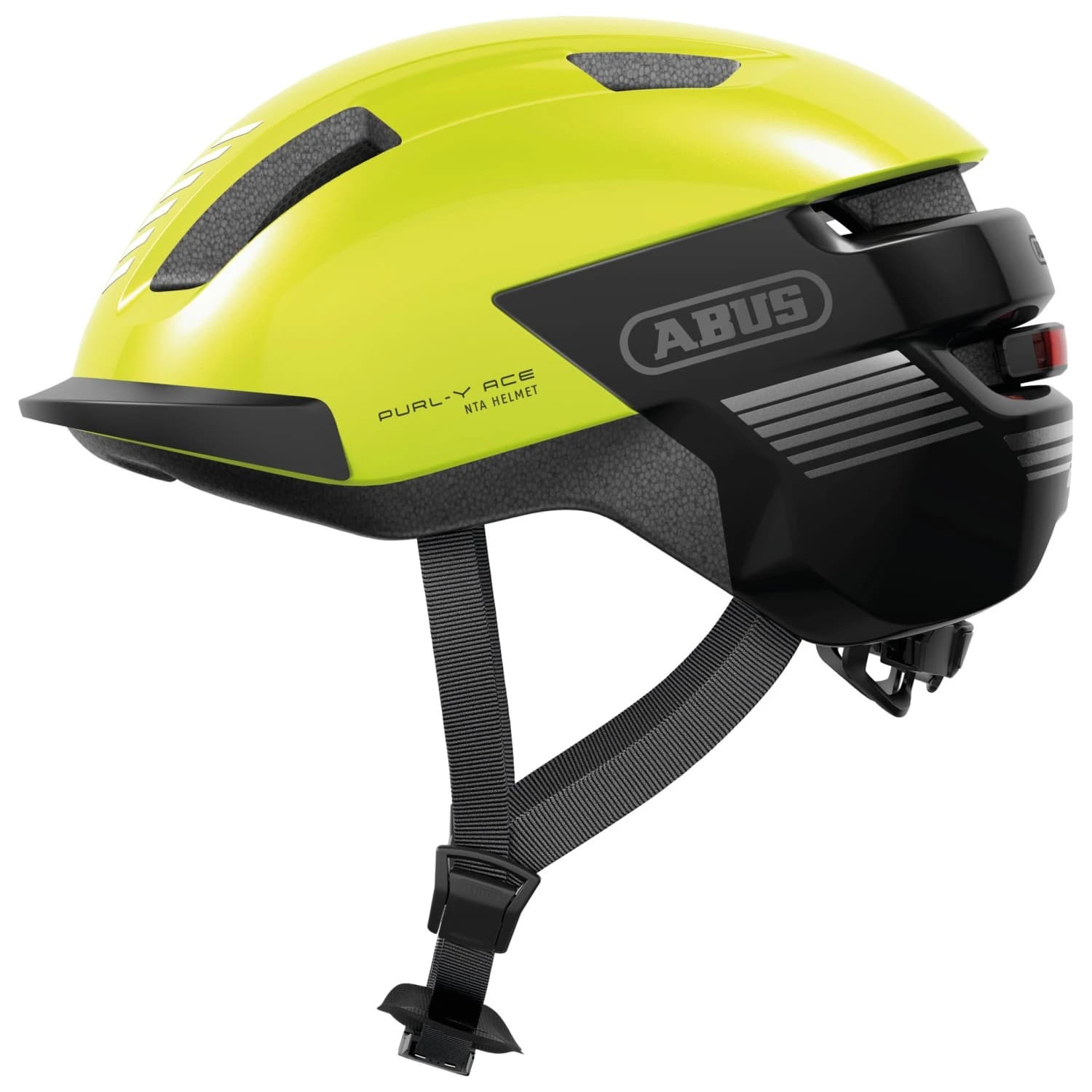 Каска за велосипед ABUS Purl-Y Ace Bike helmet - Signal Yellow