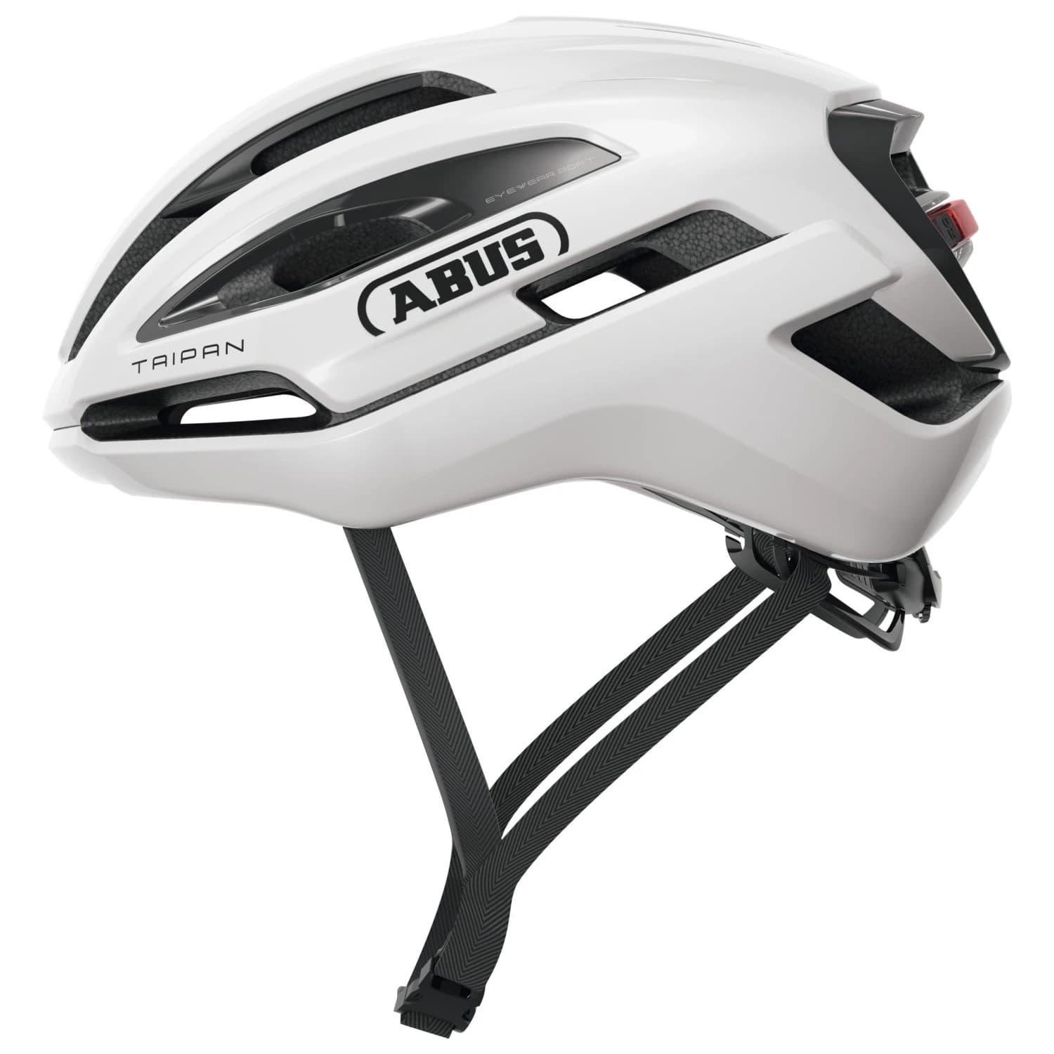 Каска за шосейно колоездене Abus Taipan LED Bike helmet - Shiny White