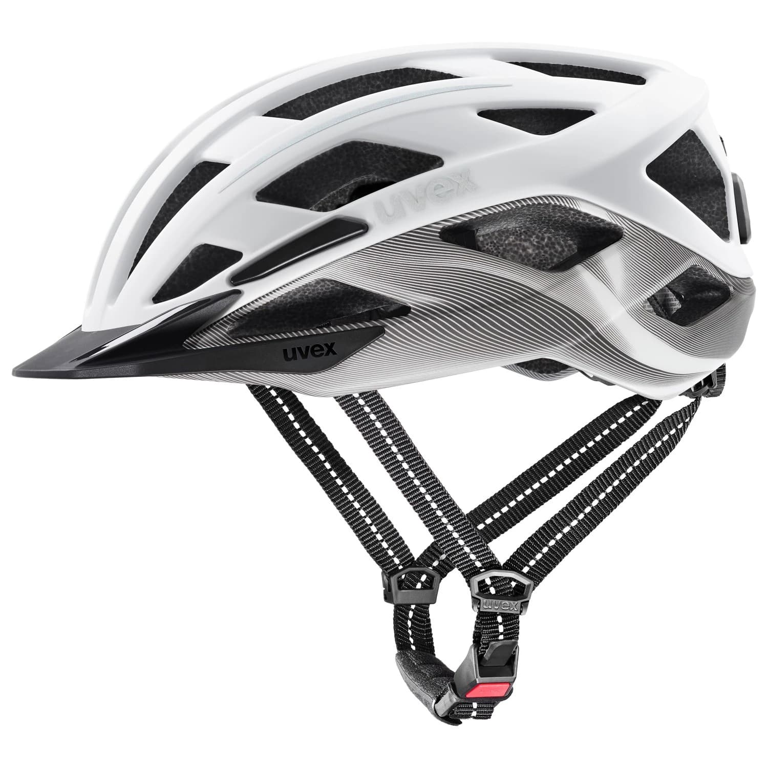 Каска за велосипед Uvex City I-Vo 2 Bike helmet - White / Silver Matt