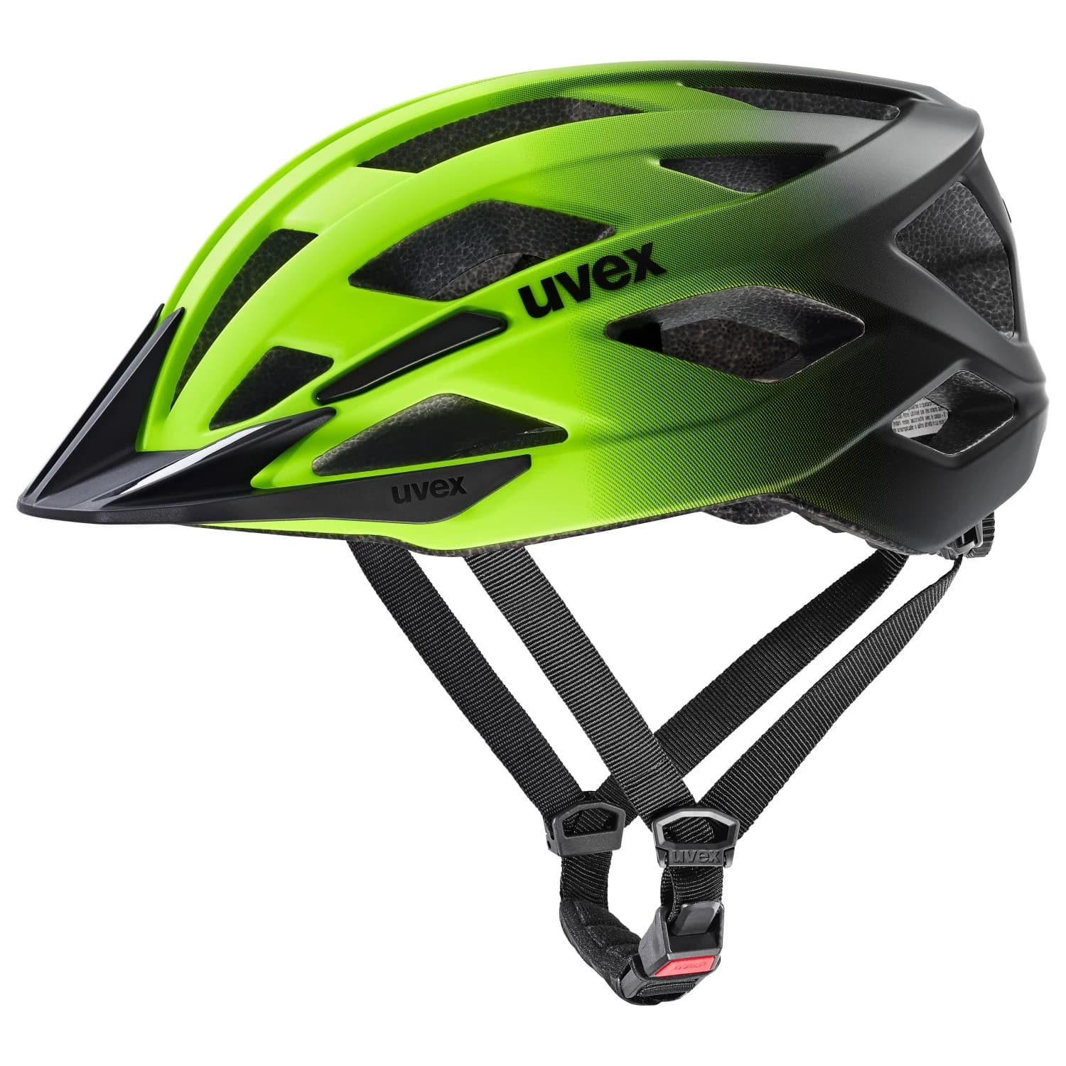 Каска за велосипед Uvex I-Vo 2 Bike helmet - Neon Yellow / Black Matt
