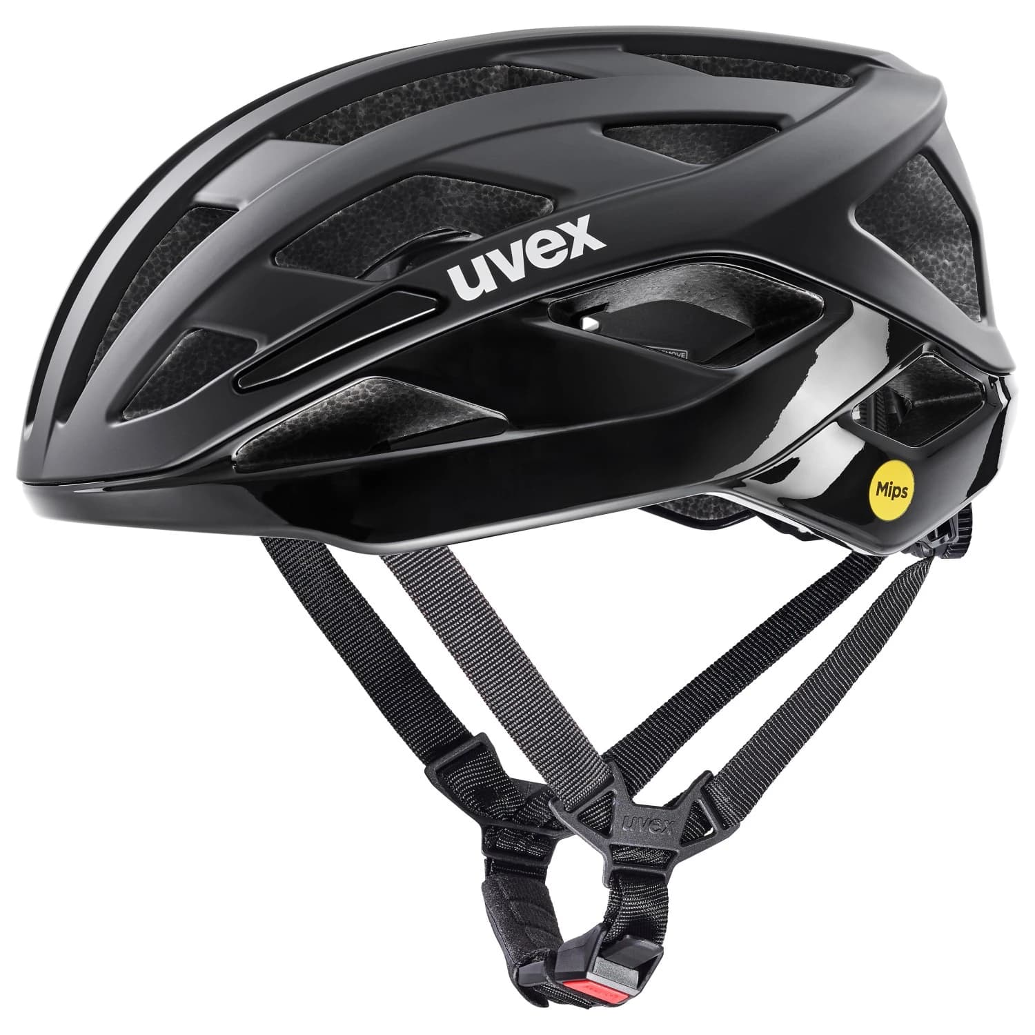 Каска за шосейно колоездене Uvex I-Volute Mips Bike helmet - Black Matt