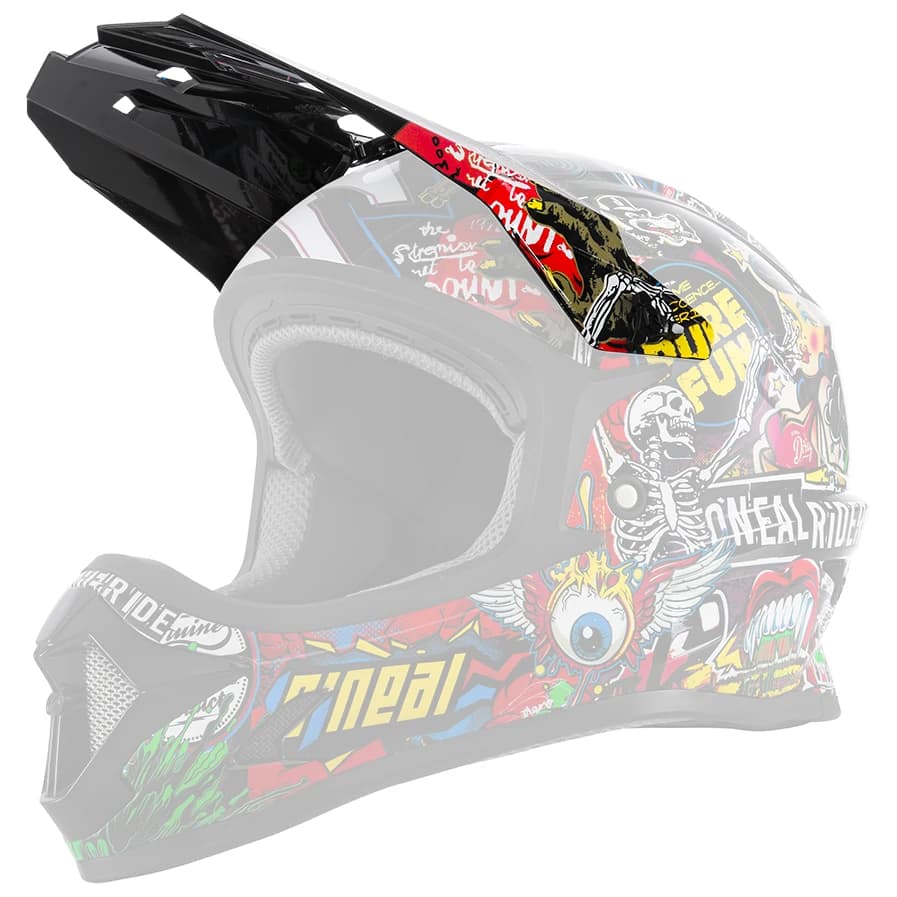 Full Face каска O'neal Youth Visor Sonus Helmet Crank Bike helmet - Multi