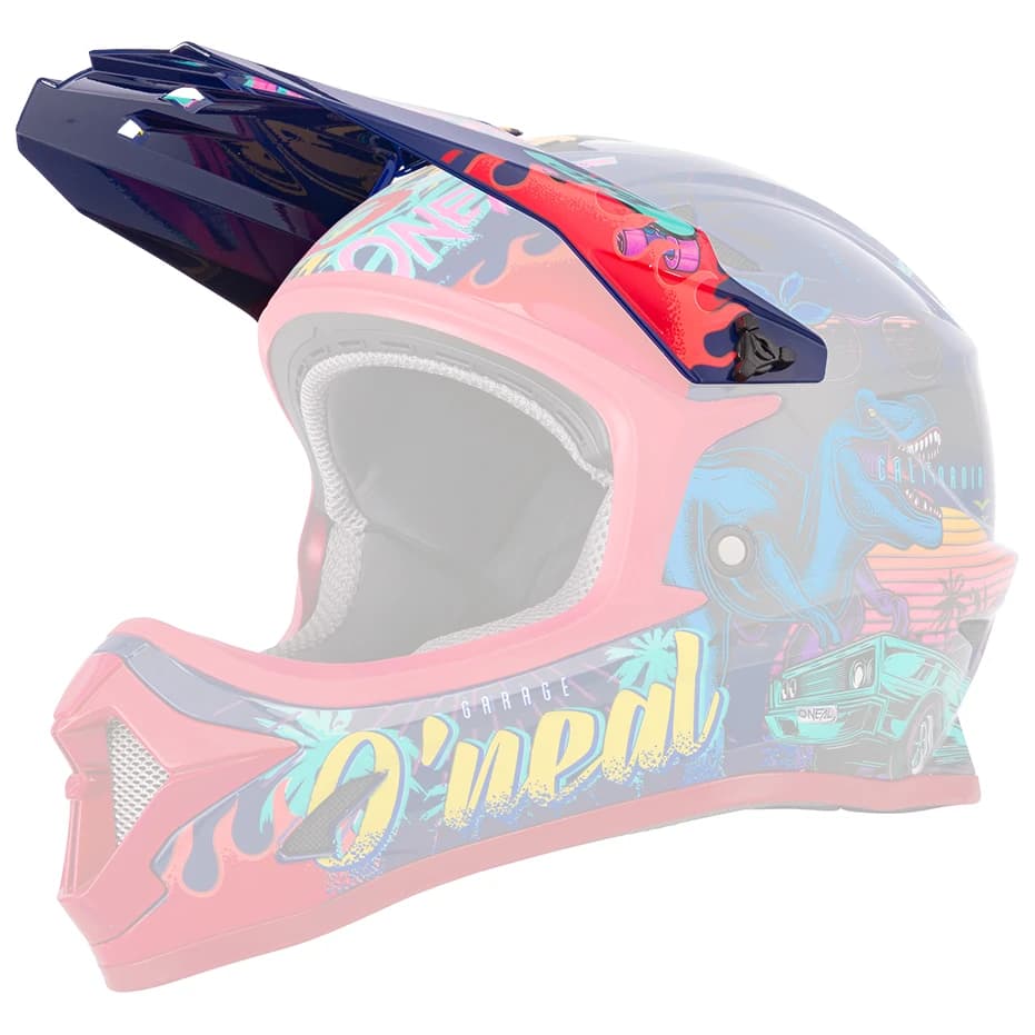 Full Face каска O'neal Youth Visor Sonus Helmet Rex Bike helmet - Multi