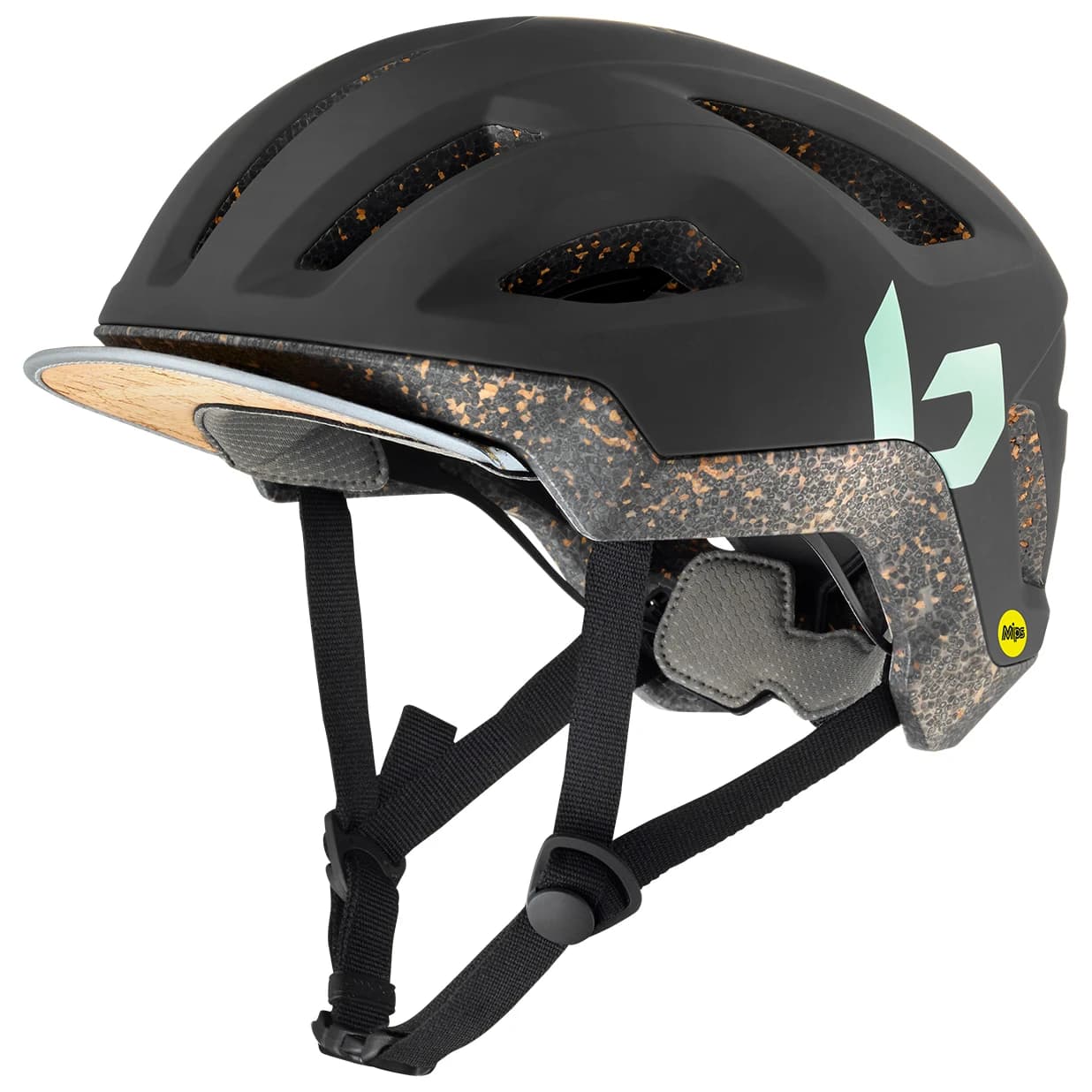 Каска за велосипед Bollé React MIPS Bike helmet - Dark Green Matte