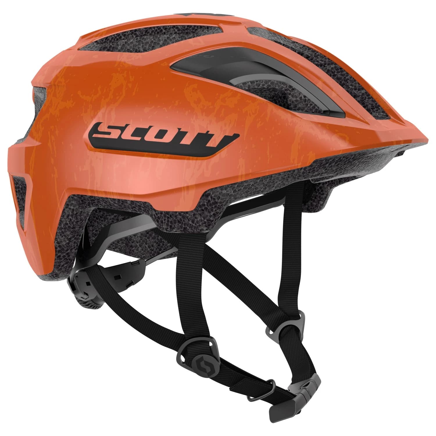 Детска каска за планинско колоездене Scott Kid's Helmet Spunto Plus CE Bike helmet - Ocher Orange