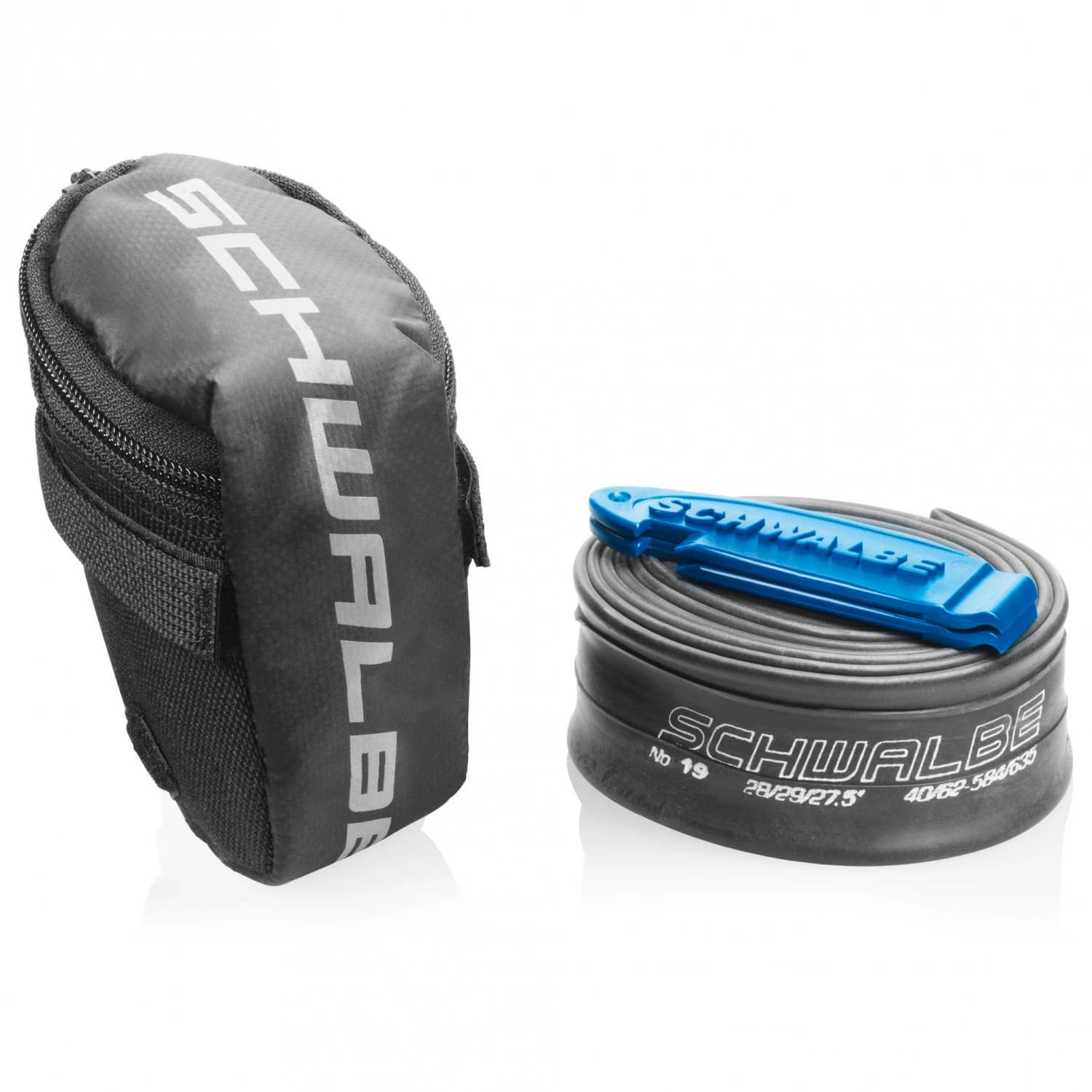 Вътрешна гума Schwalbe Roadbike Saddle Bag Set Inner tube - Black