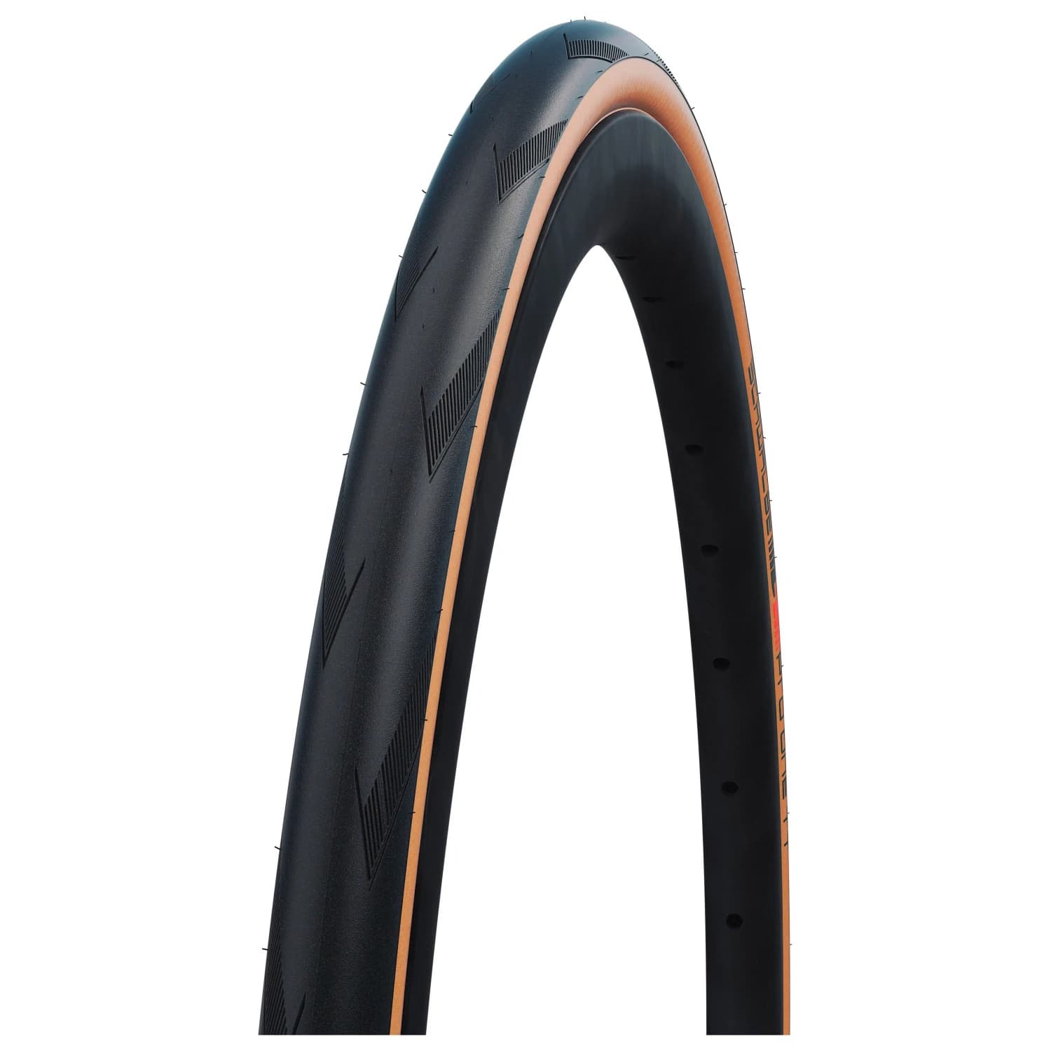 Гума за шосейно колоездене Schwalbe Pro One TT Evo 28'' (25-622) Super Race FB TLE Cyclocross tyre - Black / Bronze