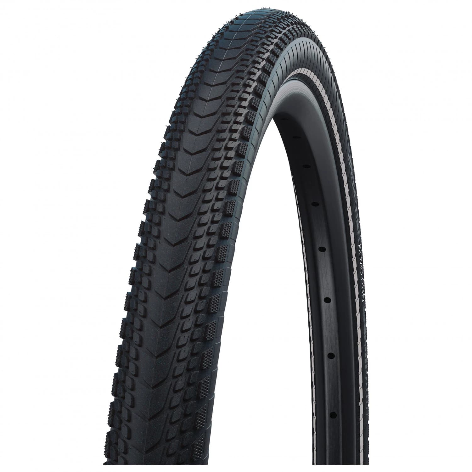 Велосипедна гума Schwalbe Marathon Almotion Evo 28'' (40-622) Raceguard TLE Bicycle tire - Black / Reflex