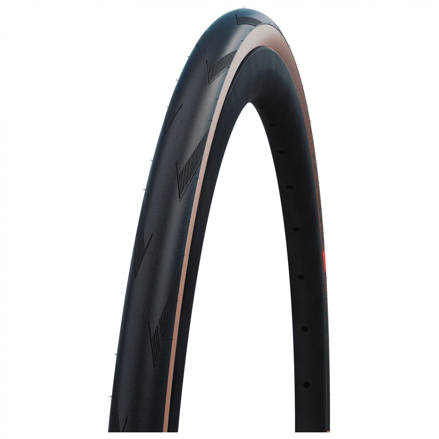 Гума за шосейно колоездене Schwalbe Pro One Evo Super Race 28'' (32-622) V-Guard FB Bicycle tire - Transparent Skin