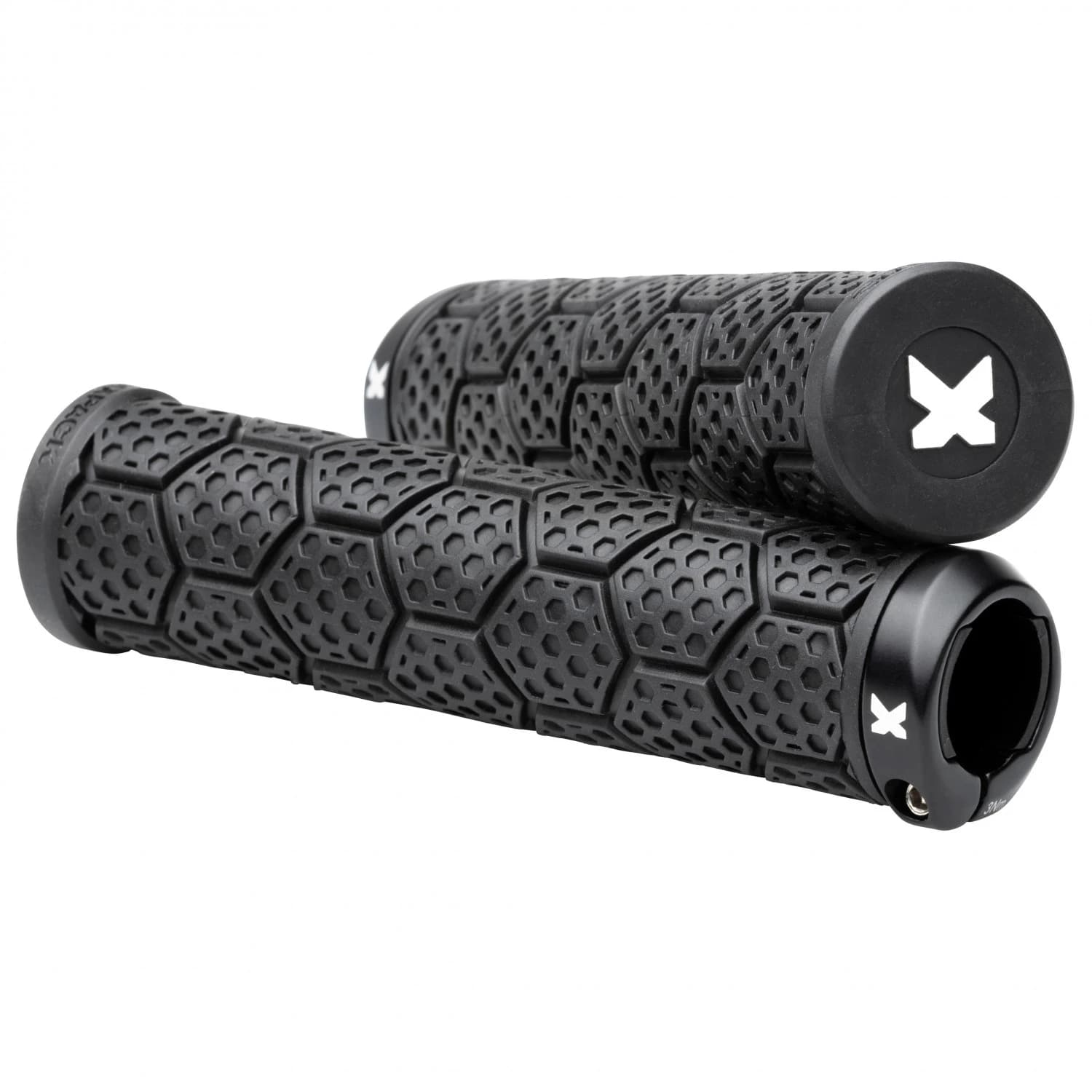 Грипове за кормило Sixpack racing D-Trix AL Bike grips - Black / Black