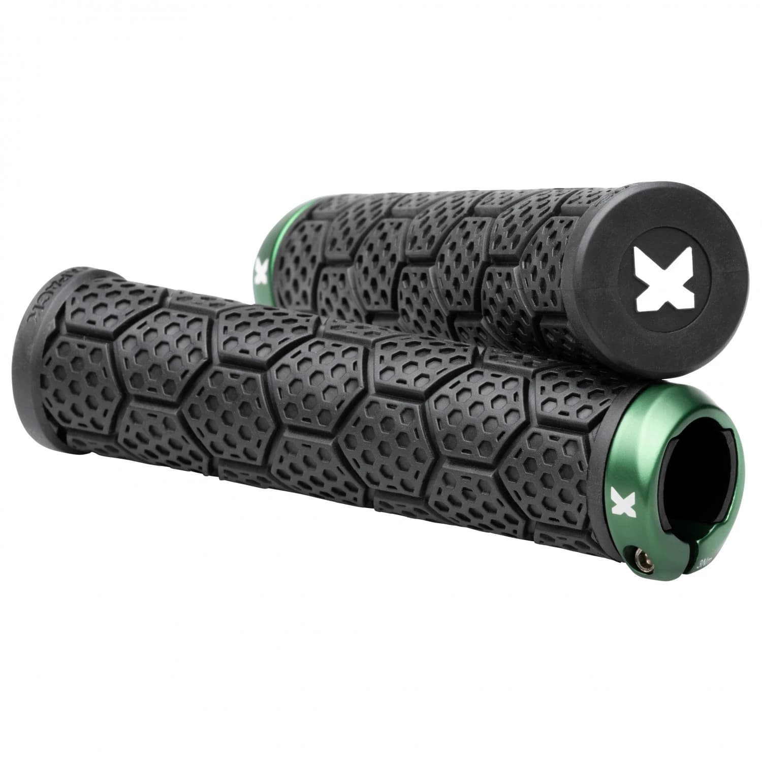 Грипове за кормило Sixpack racing D-Trix AL Bike grips - Black / Green