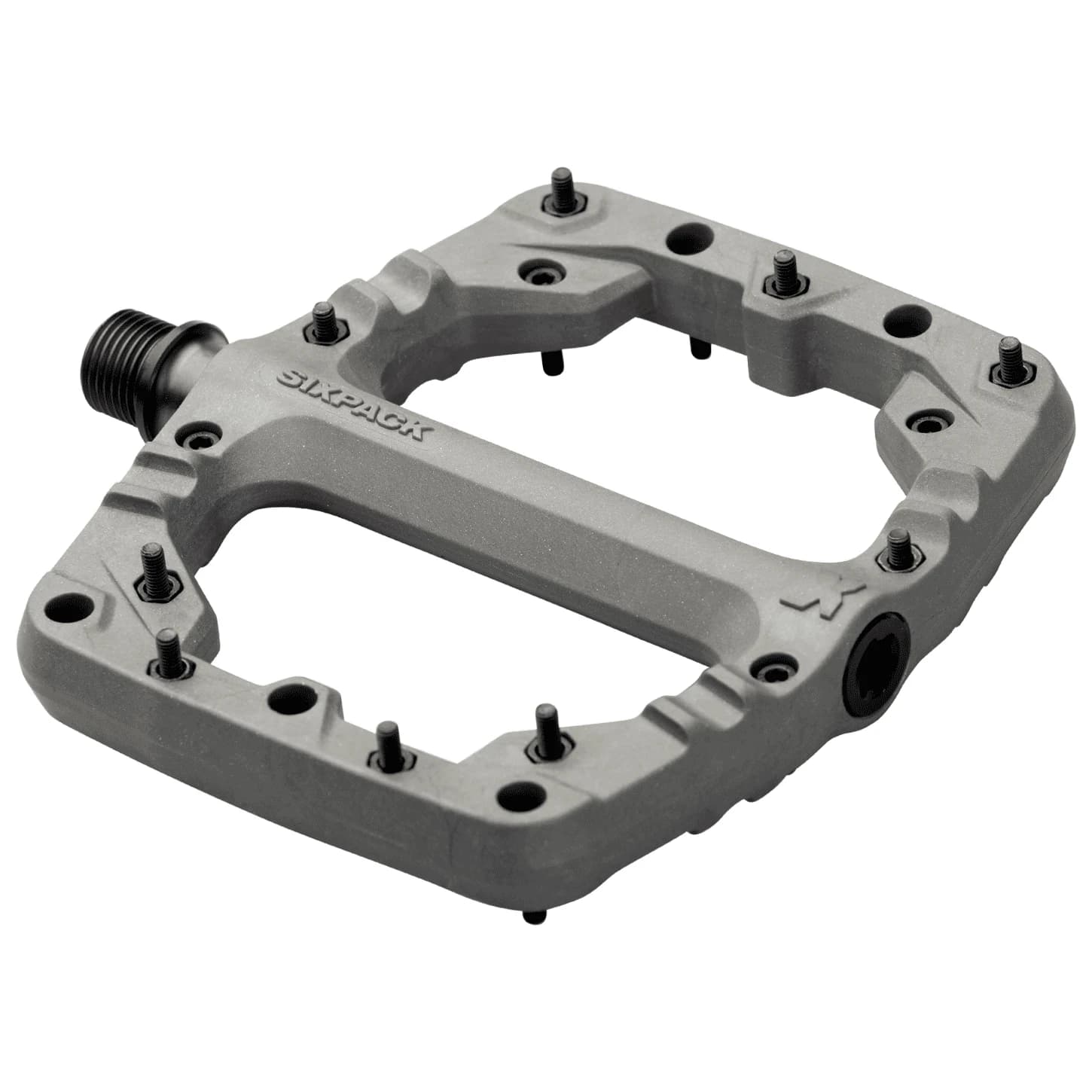 Платформен педал Sixpack racing Kamikaze PA Platform pedals - Steel Grey